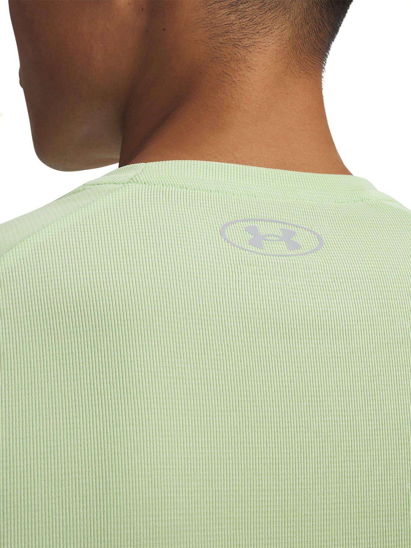 Image 3 of 3 of UNDER ARMOUR Mens Training Tech Short Sleeve Crew - Green
