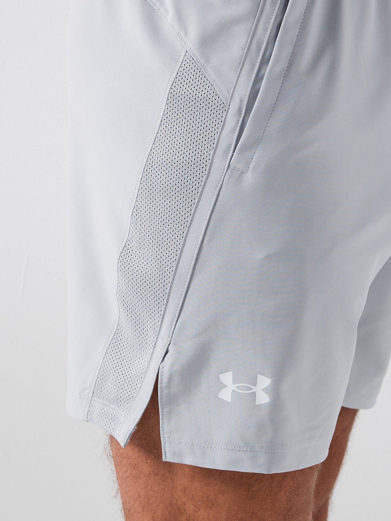  image of under-armour-mens-running-launch-7-short-grey