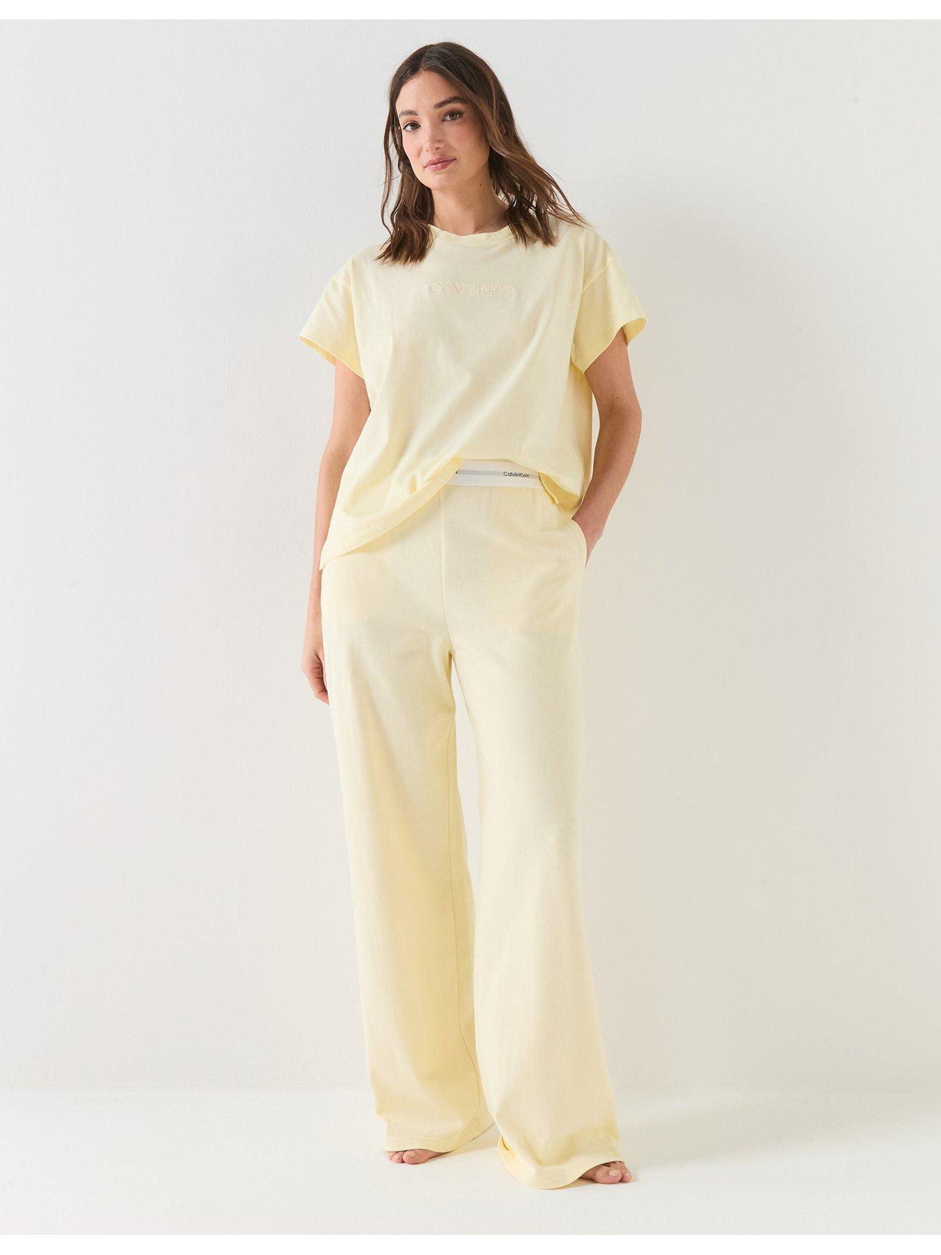 Image 3 of 6 of Calvin Klein Logo Jersey Pant