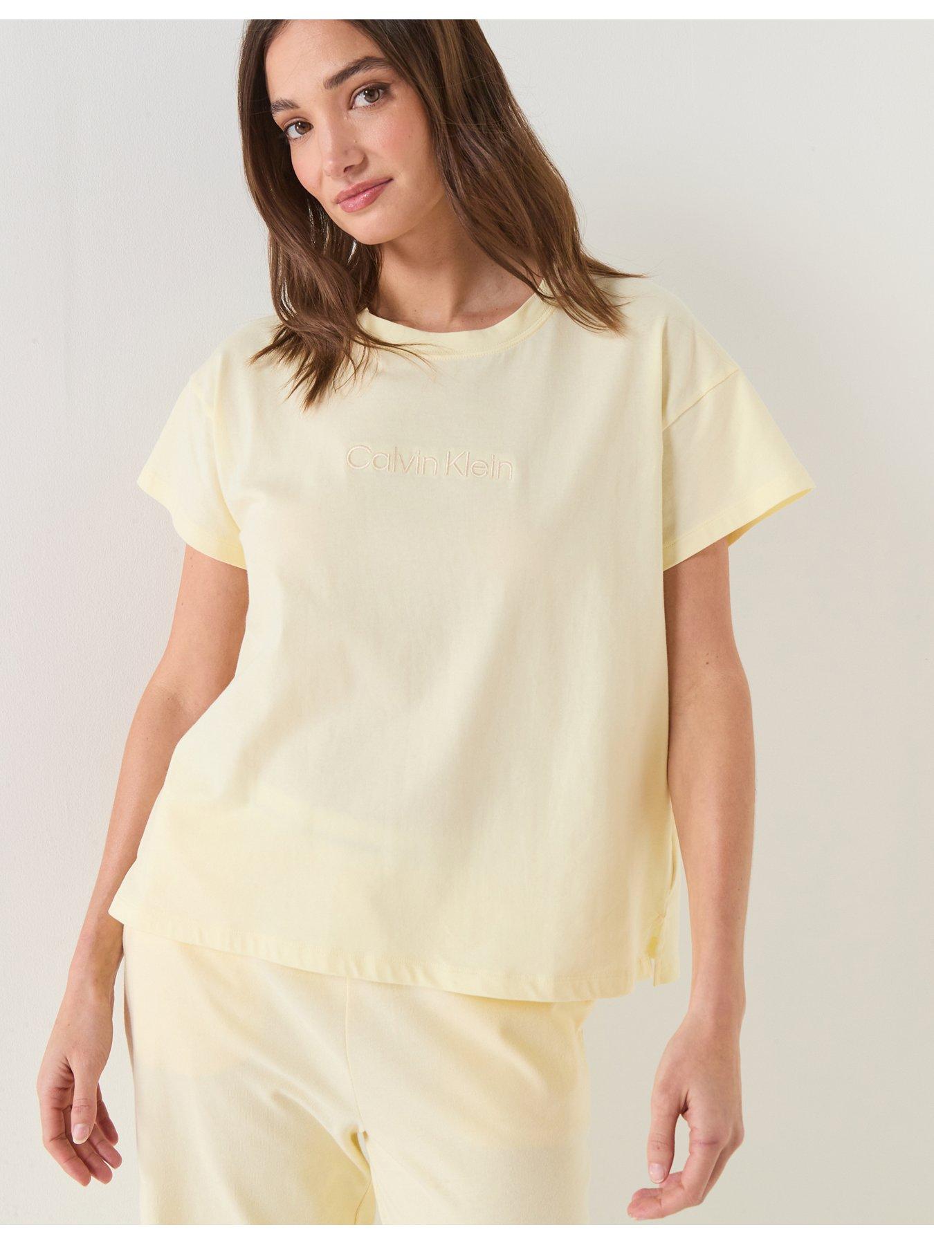 Calvin Klein Relaxed T-Shirt - Yellow