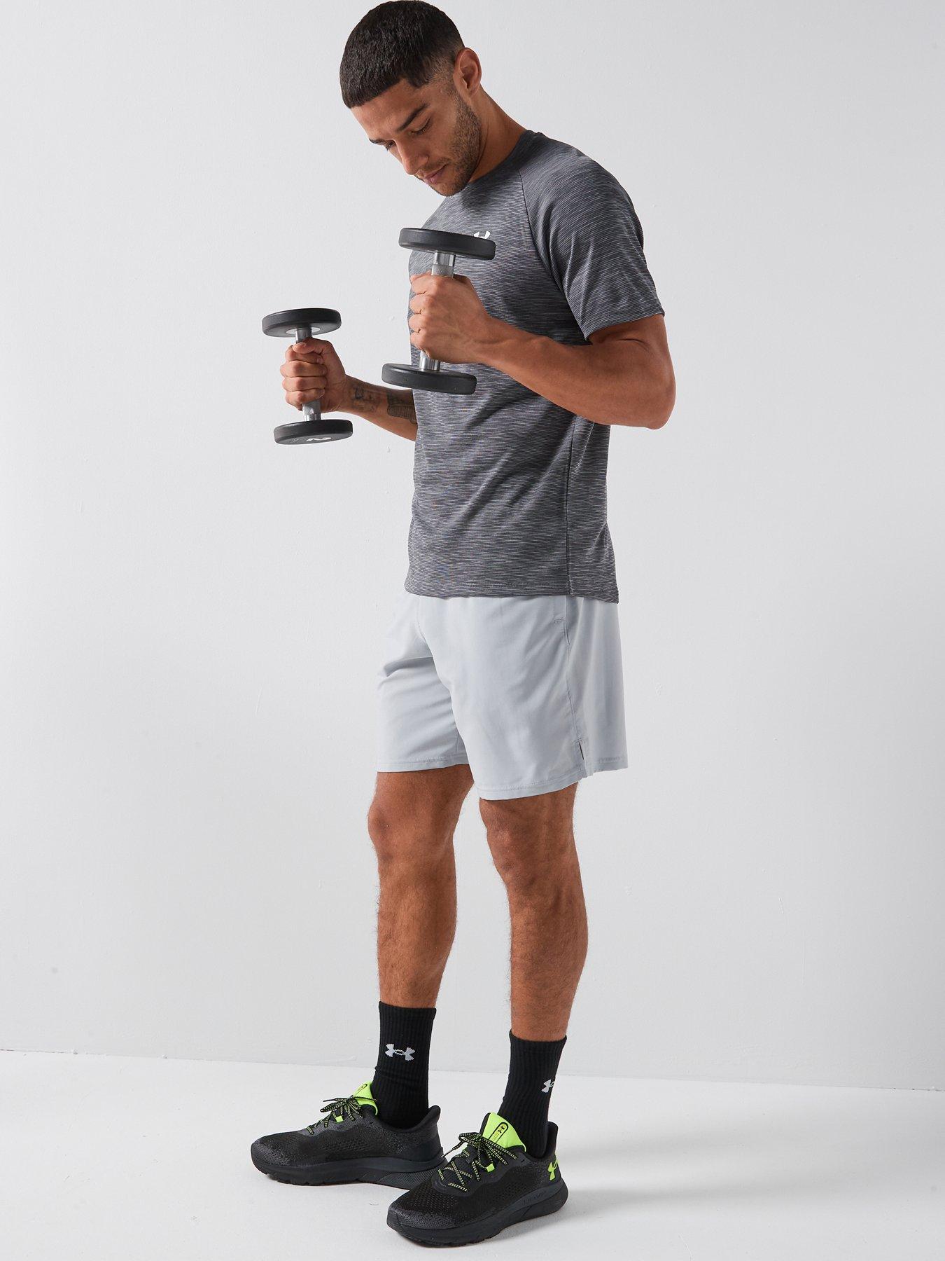 Image 3 of 5 of UNDER ARMOUR Mens Training Tech Woven Short - Grey