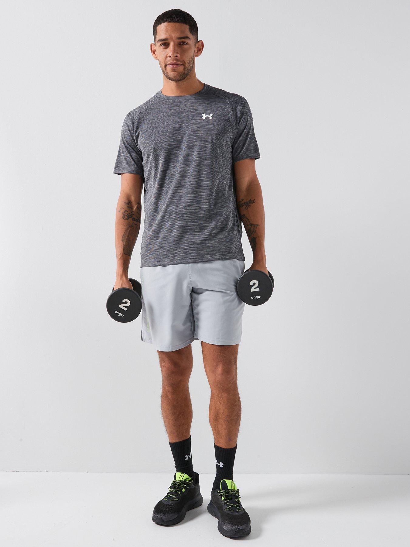 Image 5 of 5 of UNDER ARMOUR Mens Training Tech Woven Short - Grey