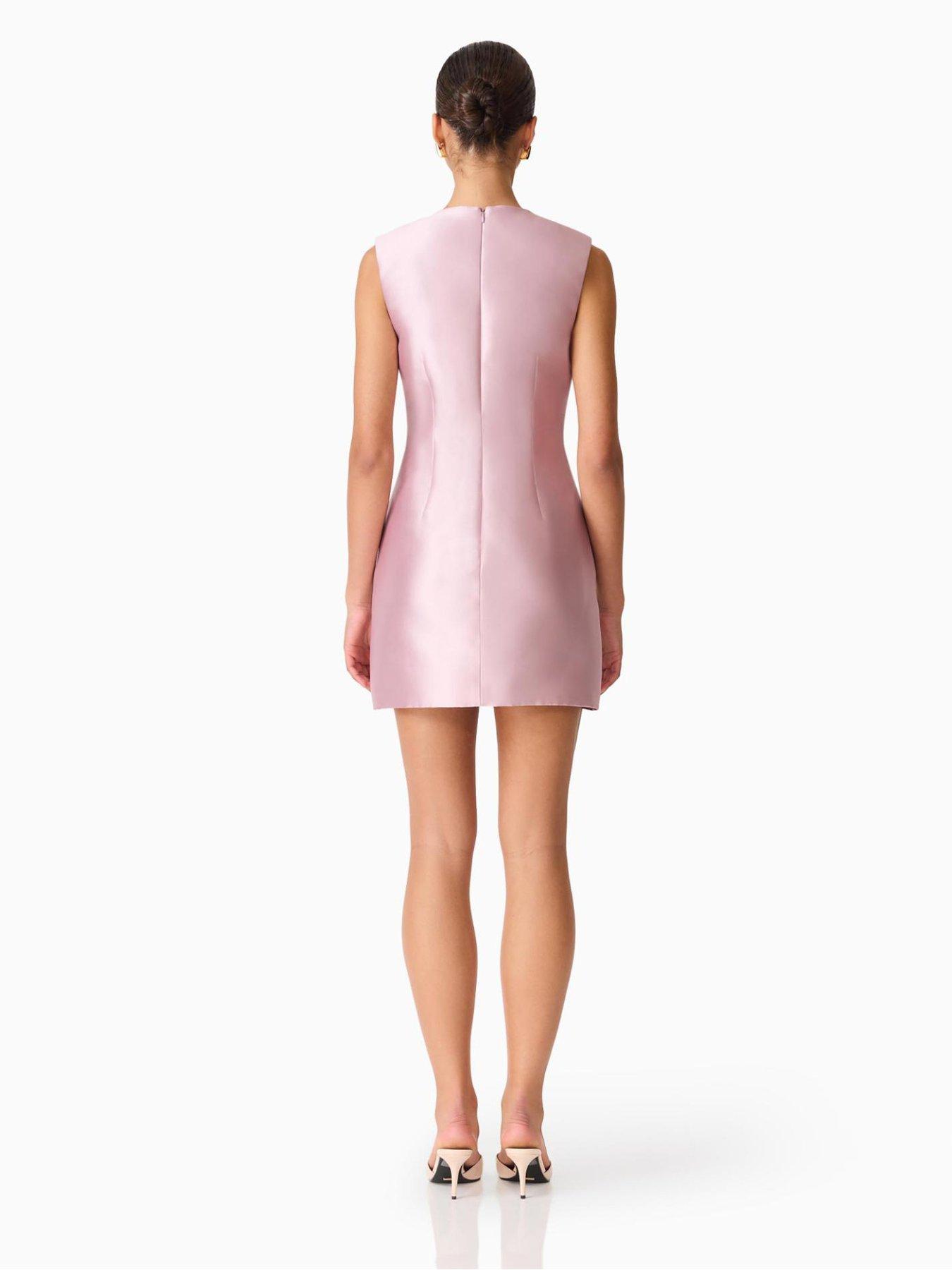 Image 2 of 5 of Elliatt Tula Shift Mini Dress - Pink