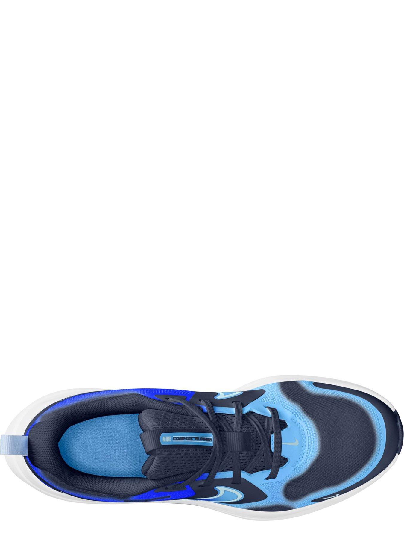 Image 2 of 4 of Nike Big Kids' Road Running Cosmic Runner Trainers - Navy