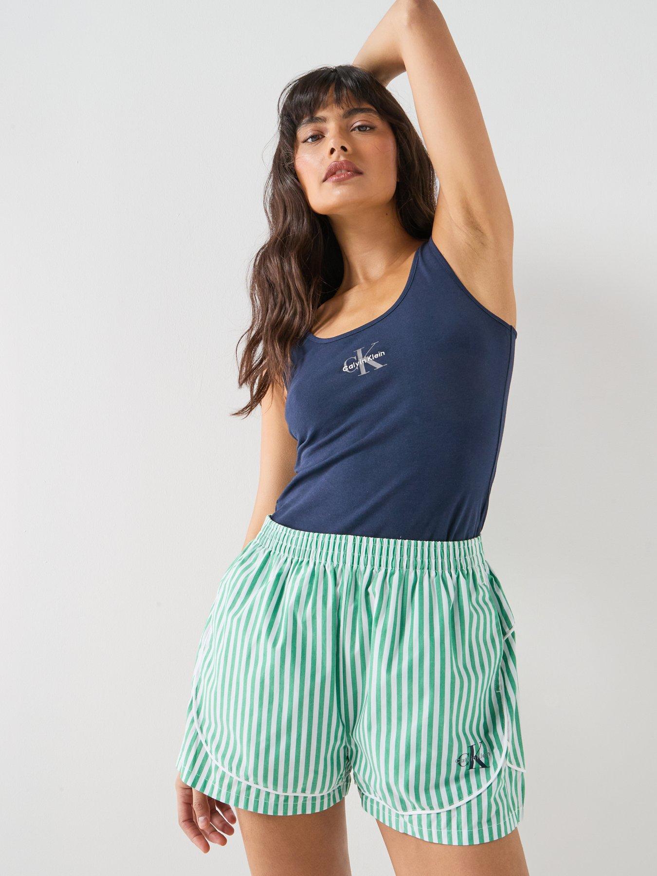  image of calvin-klein-poplin-track-short