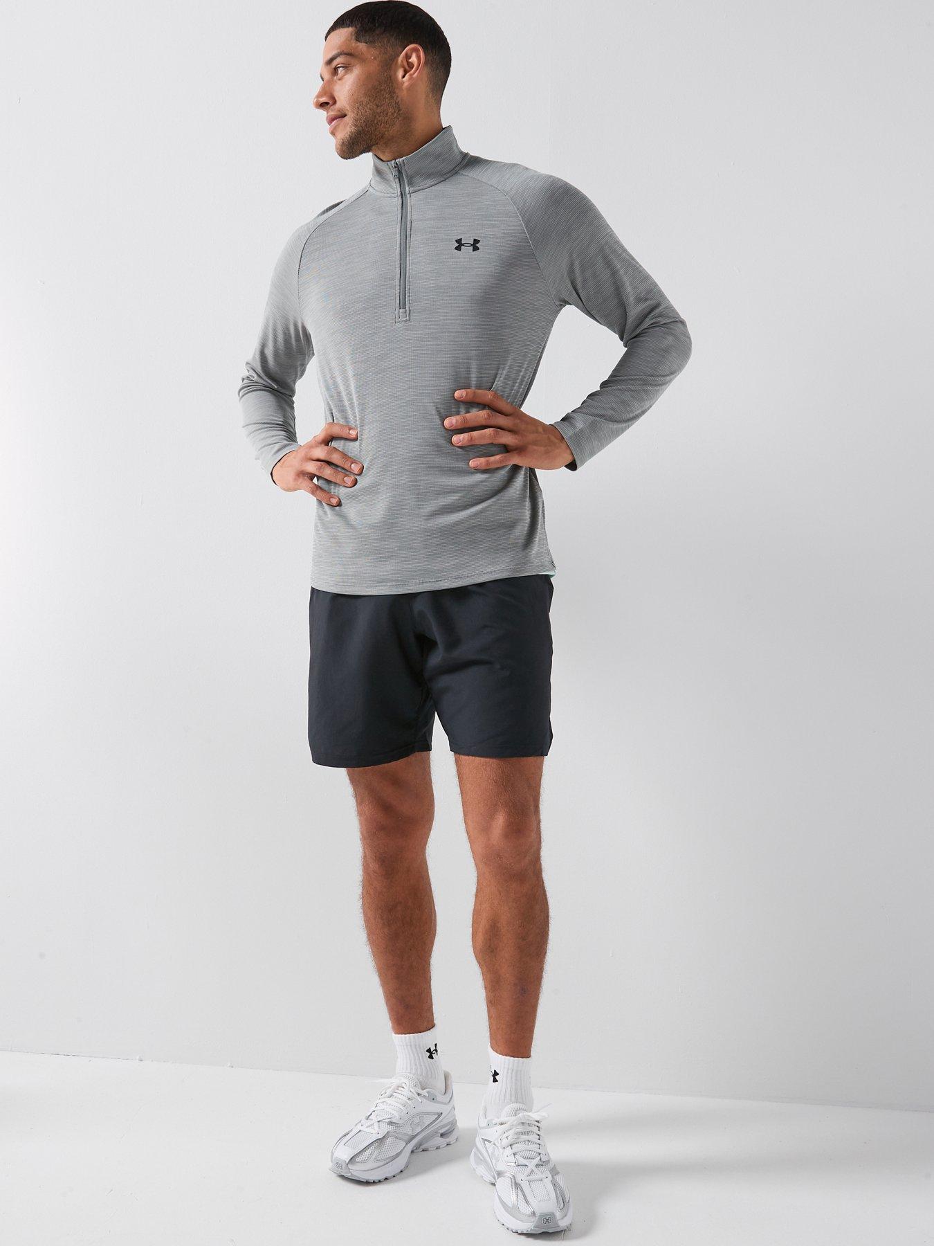 Image 3 of 5 of UNDER ARMOUR Mens Training Tech 1/2 Zip - Green