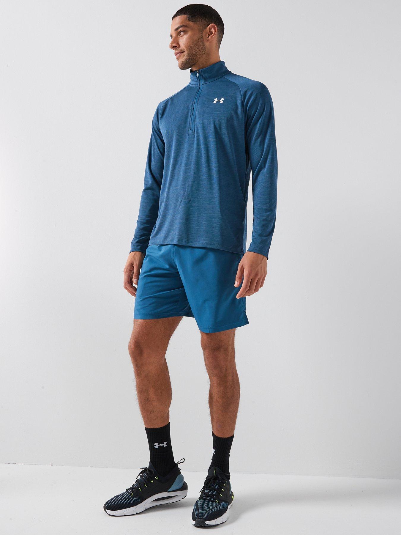 Image 3 of 5 of UNDER ARMOUR Mens Training Tech 1/2 Zip - White