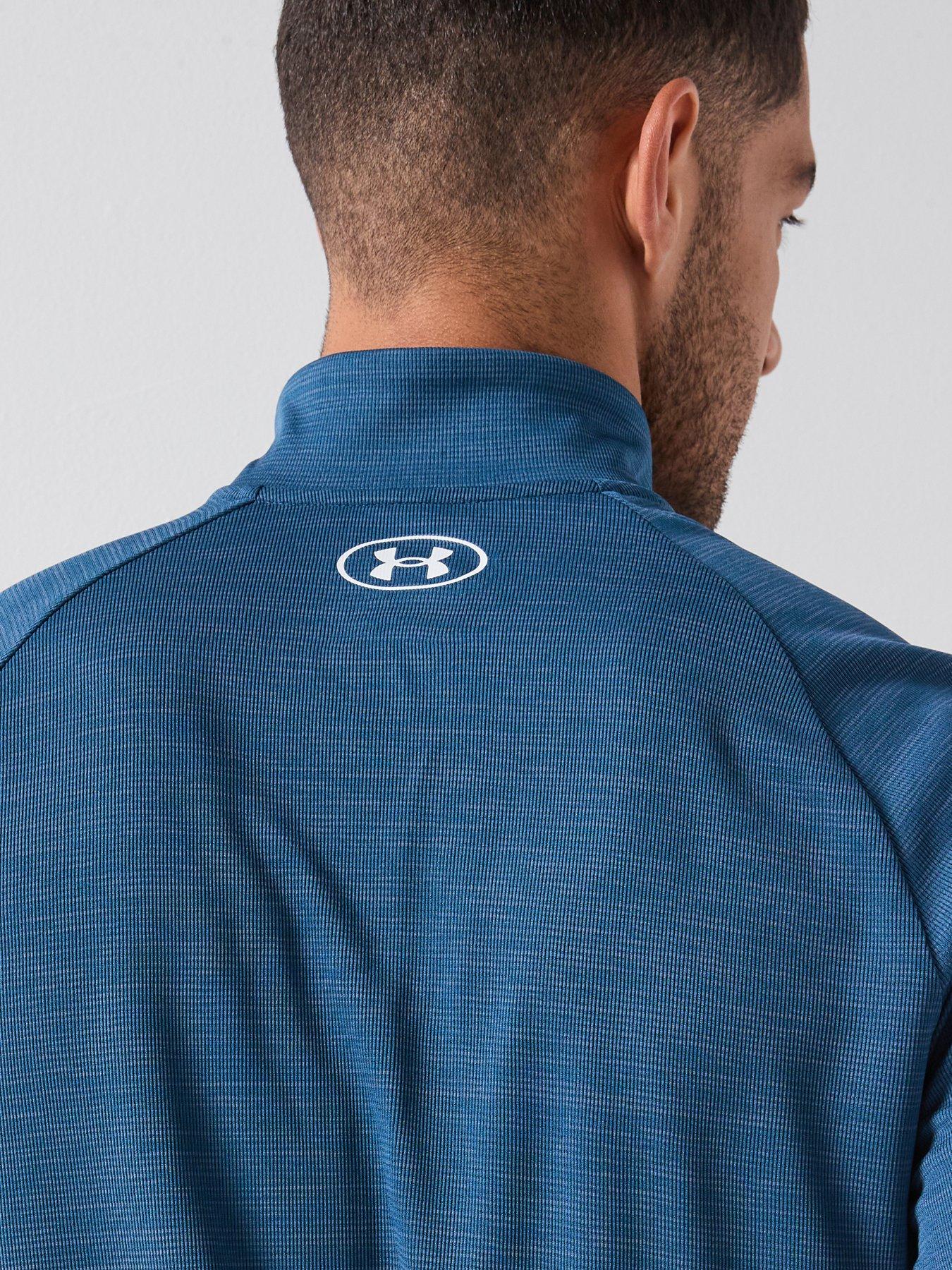 Image 5 of 5 of UNDER ARMOUR Mens Training Tech 1/2 Zip - White