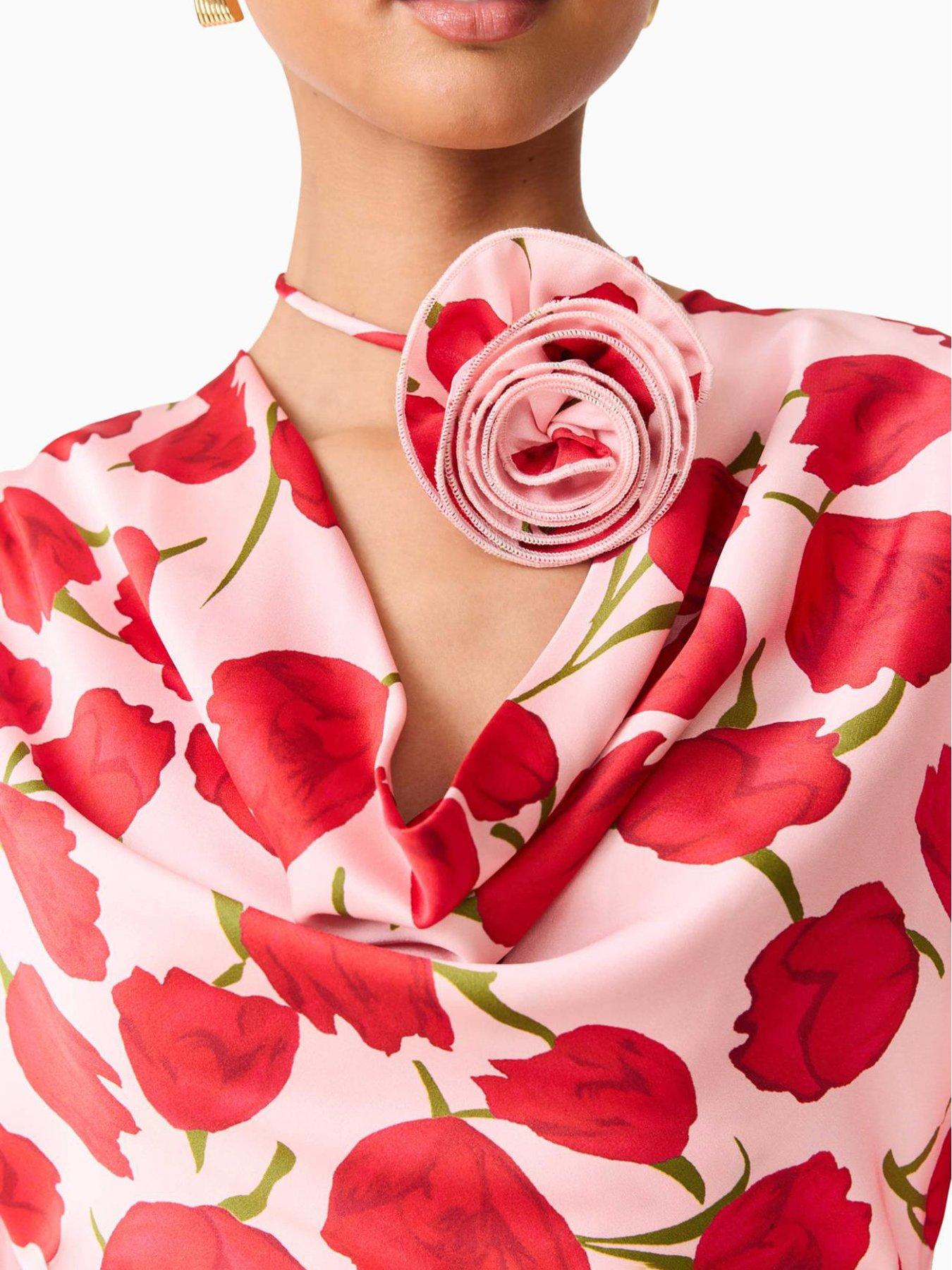 Image 5 of 6 of Elliatt Melia Long Sleeve Mini Dress - Pink