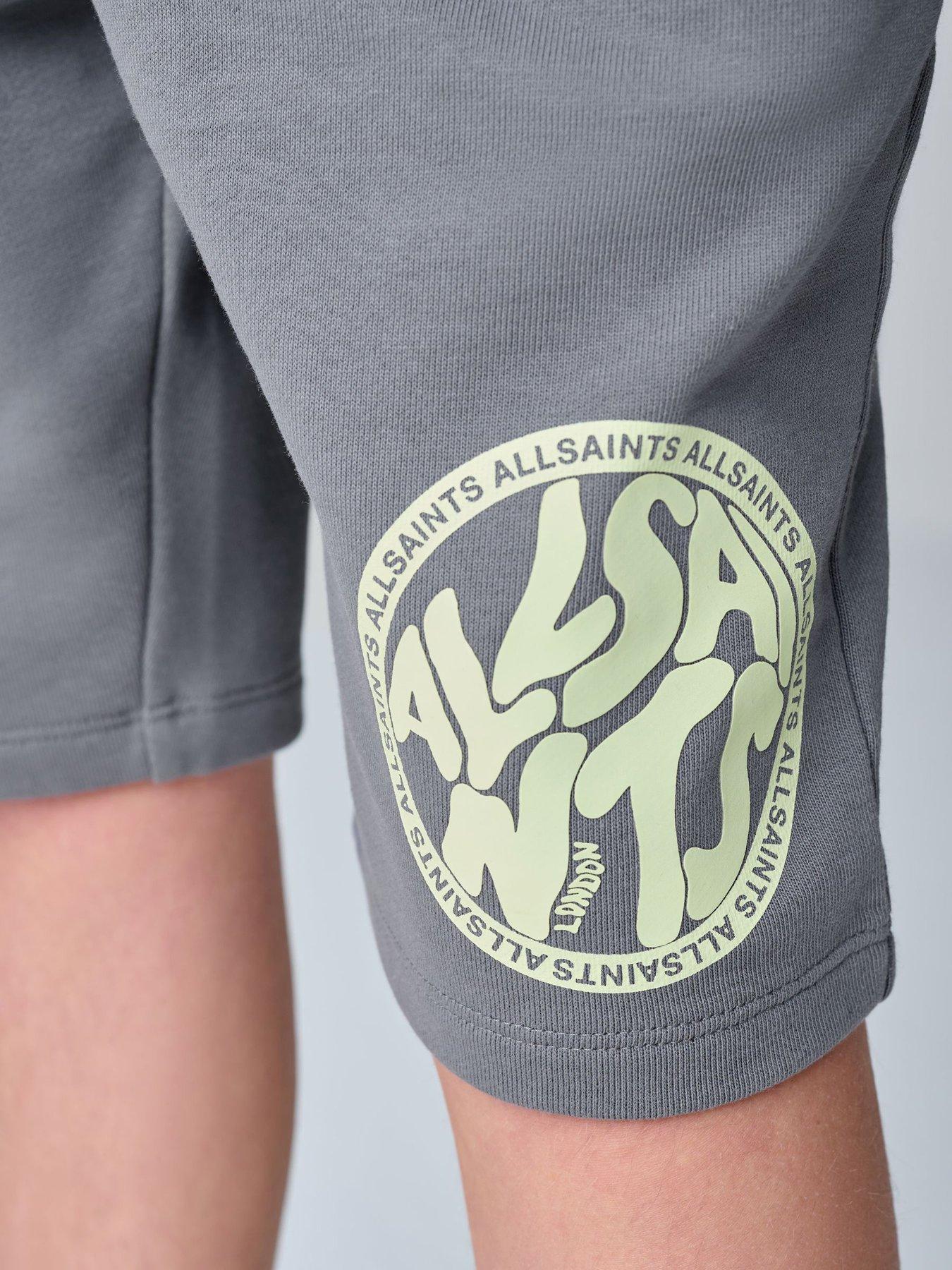 Image 4 of 7 of smALLSAINTS Older Boys Logo Back Print Short Set - Multi