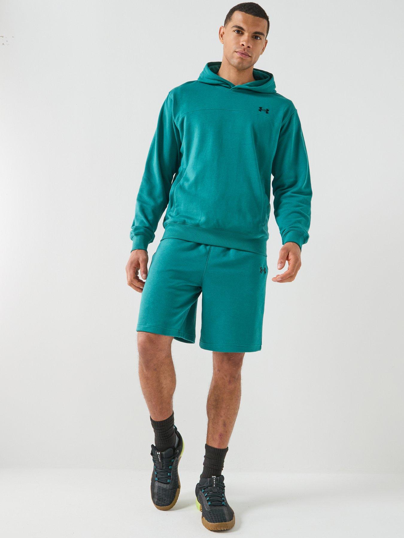 Image 3 of 6 of UNDER ARMOUR Mens Training Rival Terry Hoodie - Green