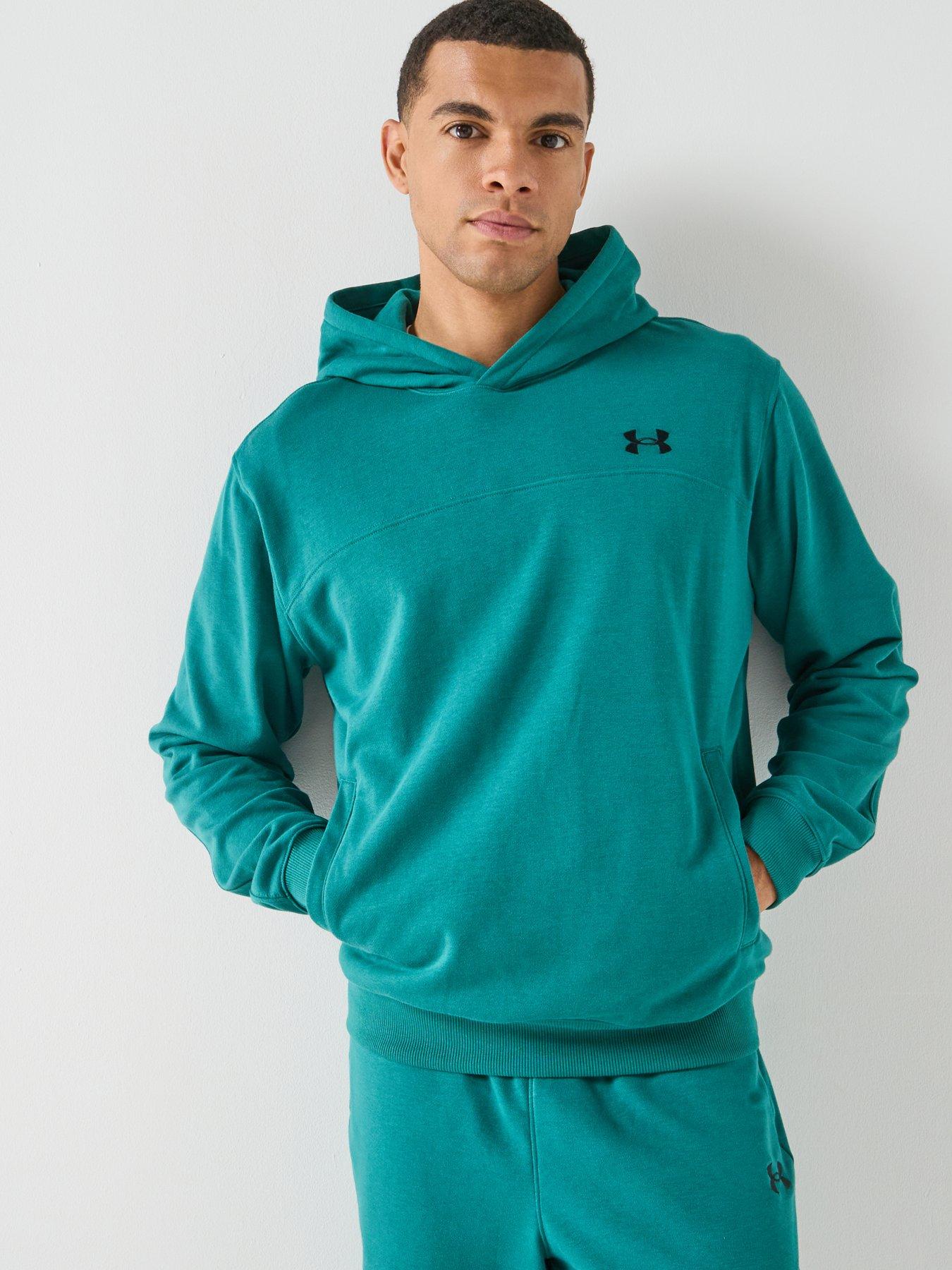Image 5 of 6 of UNDER ARMOUR Mens Training Rival Terry Hoodie - Green