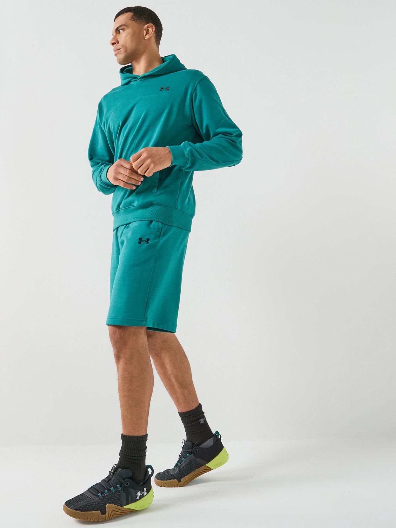 Image 6 of 6 of UNDER ARMOUR Mens Training Rival Terry Hoodie - Green