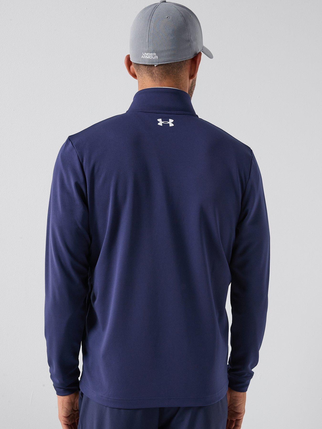 Image 2 of 5 of UNDER ARMOUR Mens Golf Matchplay 1/4 Zip - Navy