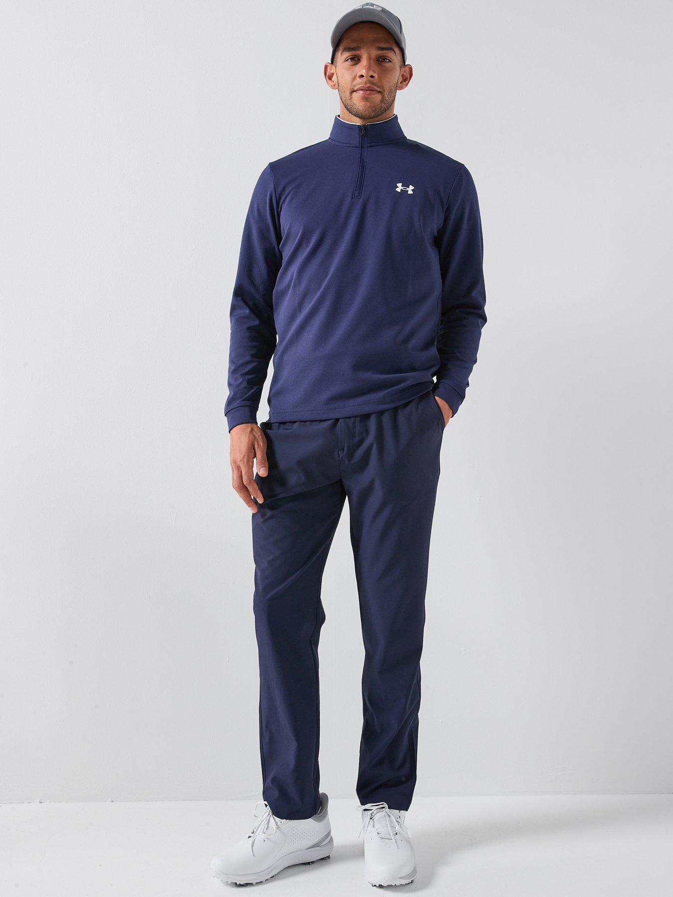 Image 3 of 5 of UNDER ARMOUR Mens Golf Matchplay 1/4 Zip - Navy