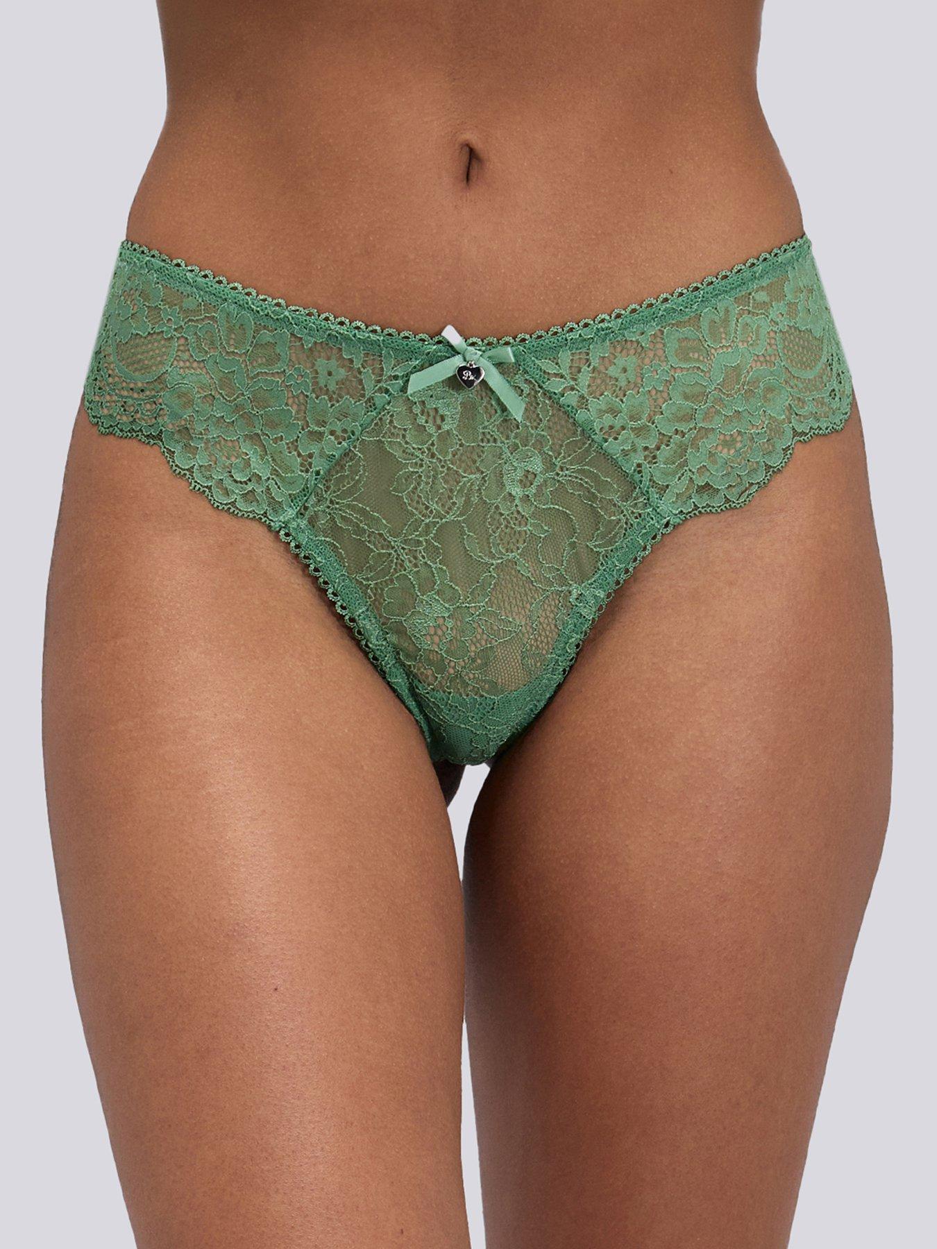 Image 3 of 6 of Boux Avenue Maia Lace Thongs - Multi