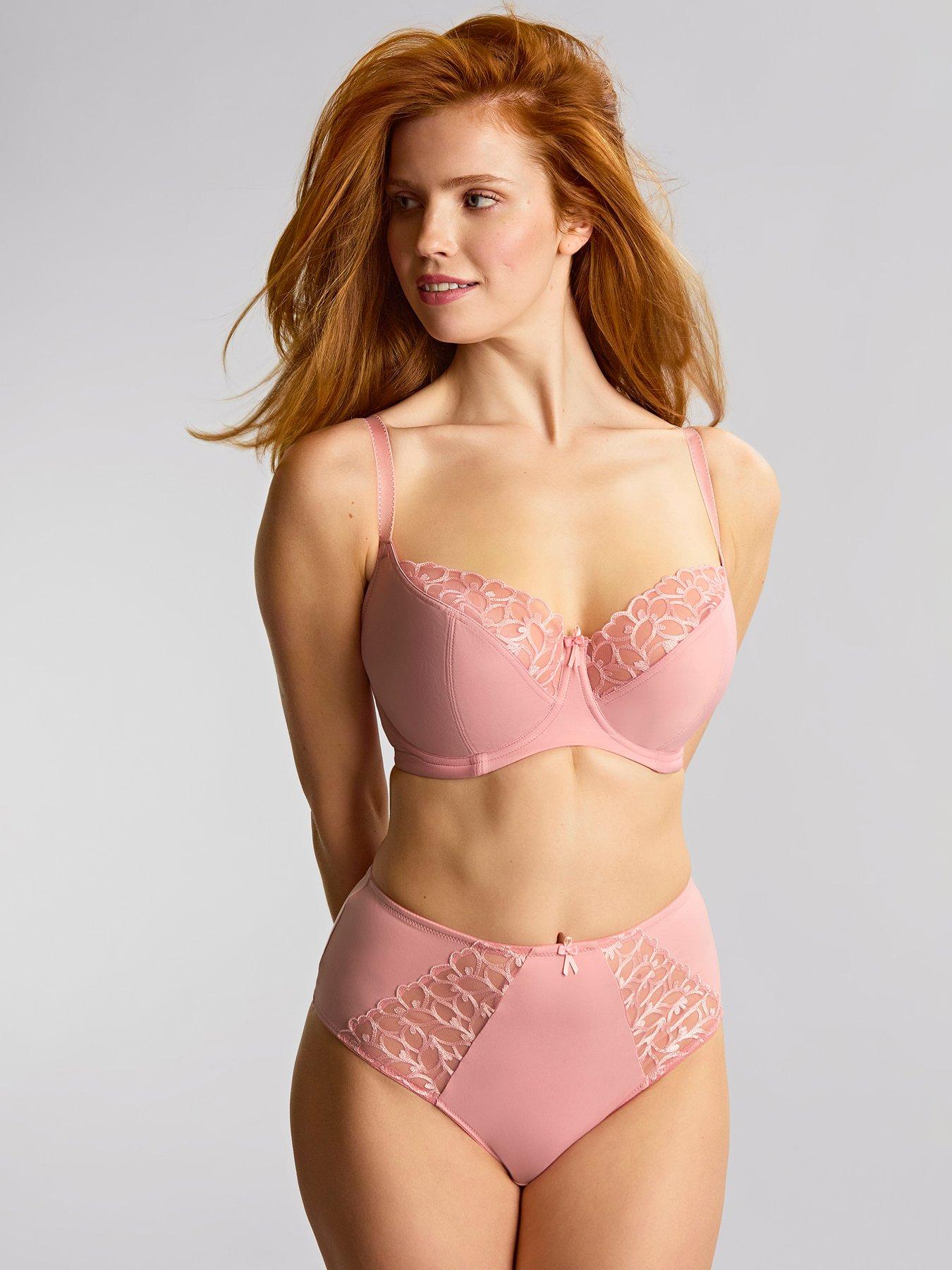 Image 4 of 6 of Panache Cora Soft Pink Deep Brief - Soft Pink