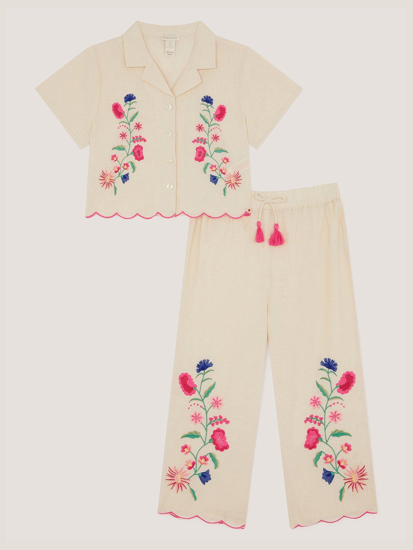 monsoon-girls-embroidered-trouser-set-white