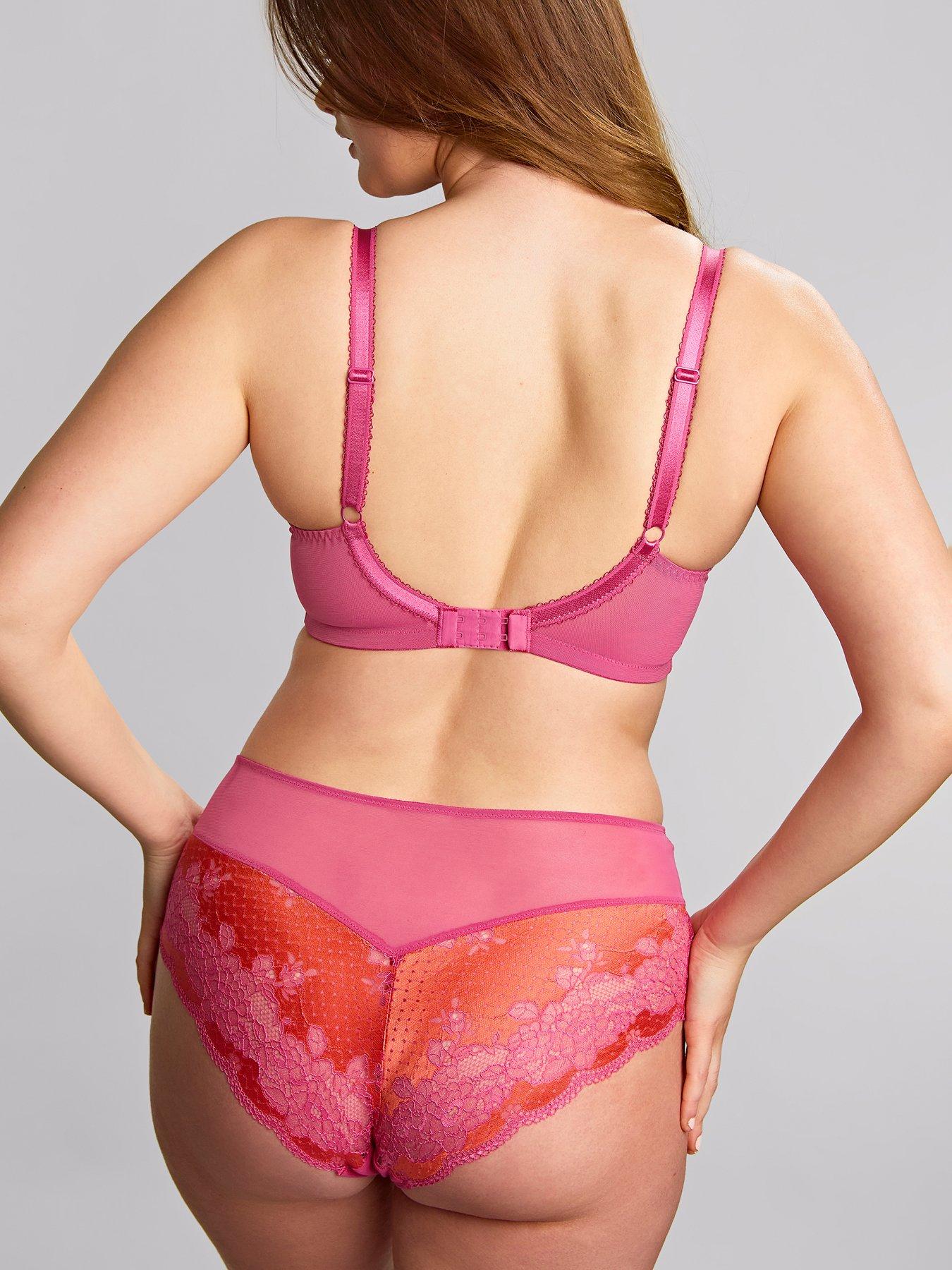 Image 2 of 5 of Panache Clara Pink Papaya Deep Brief - Pink Papaya
