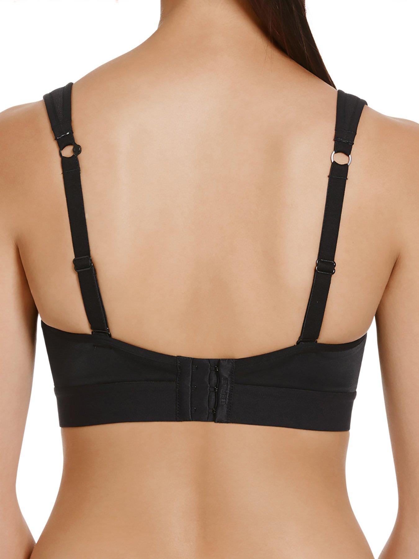 Image 2 of 6 of Berlei Ultimate Performance Crop Top Underwired Bra - Black