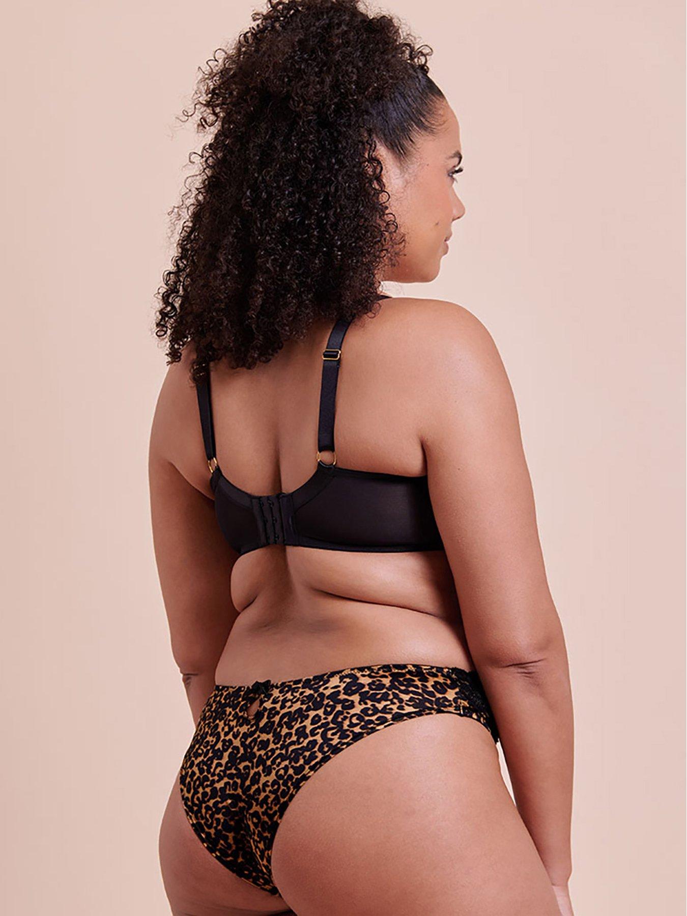 Image 3 of 6 of Curvy Kate Boost Lace Balcony Bra&nbsp; - Leopard Print