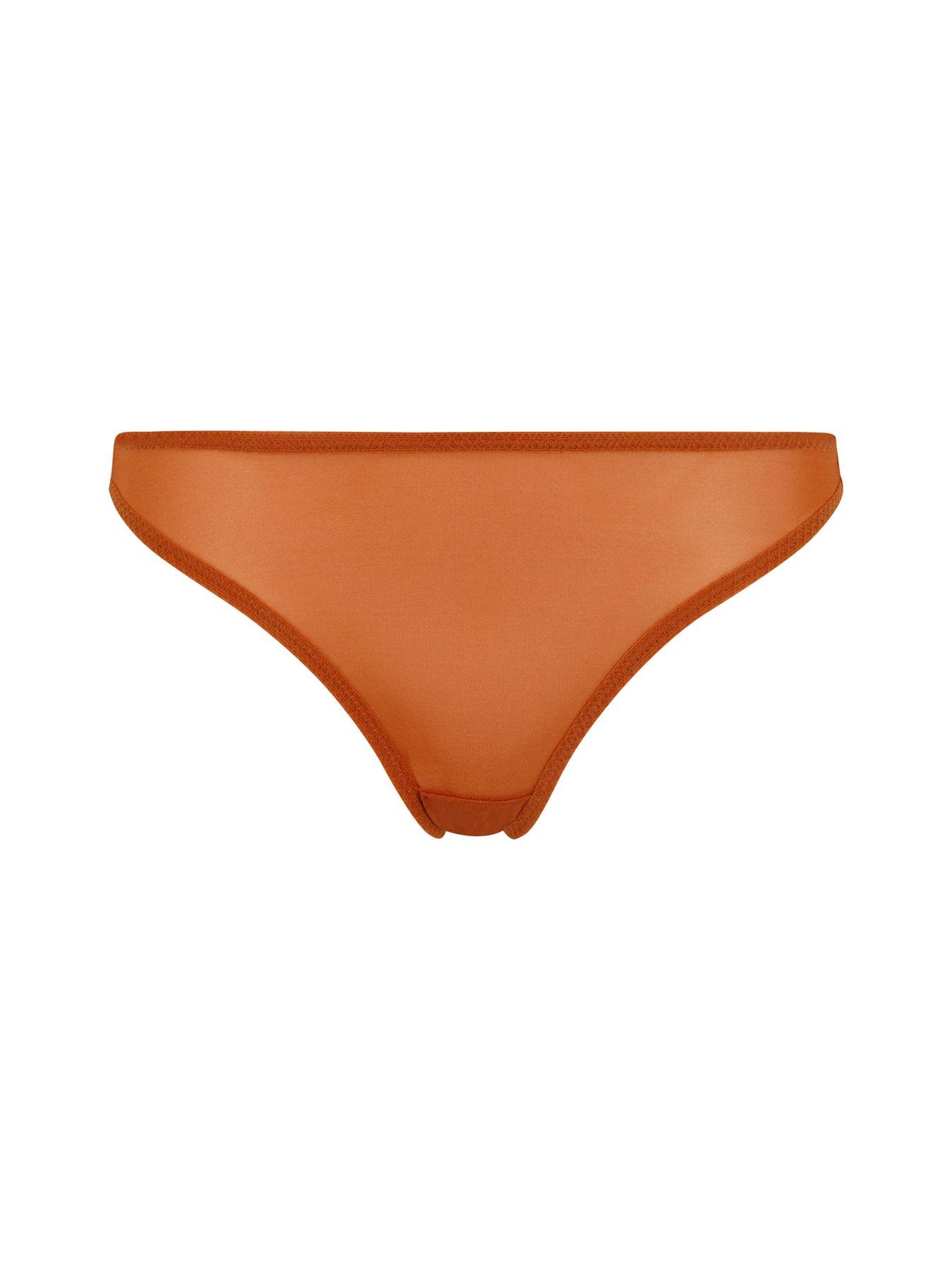 Image 5 of 5 of Gossard Glossies Sheer Thong - Sunkissed