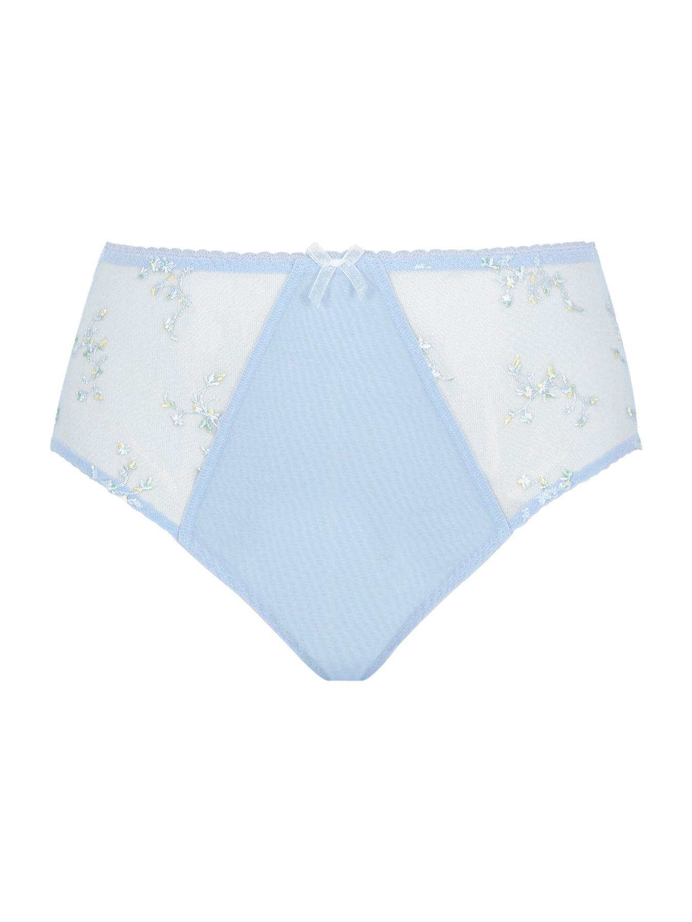 Image 5 of 5 of Panache Panache Meadow Dusky Blue Deep Brief - Dusky Blue