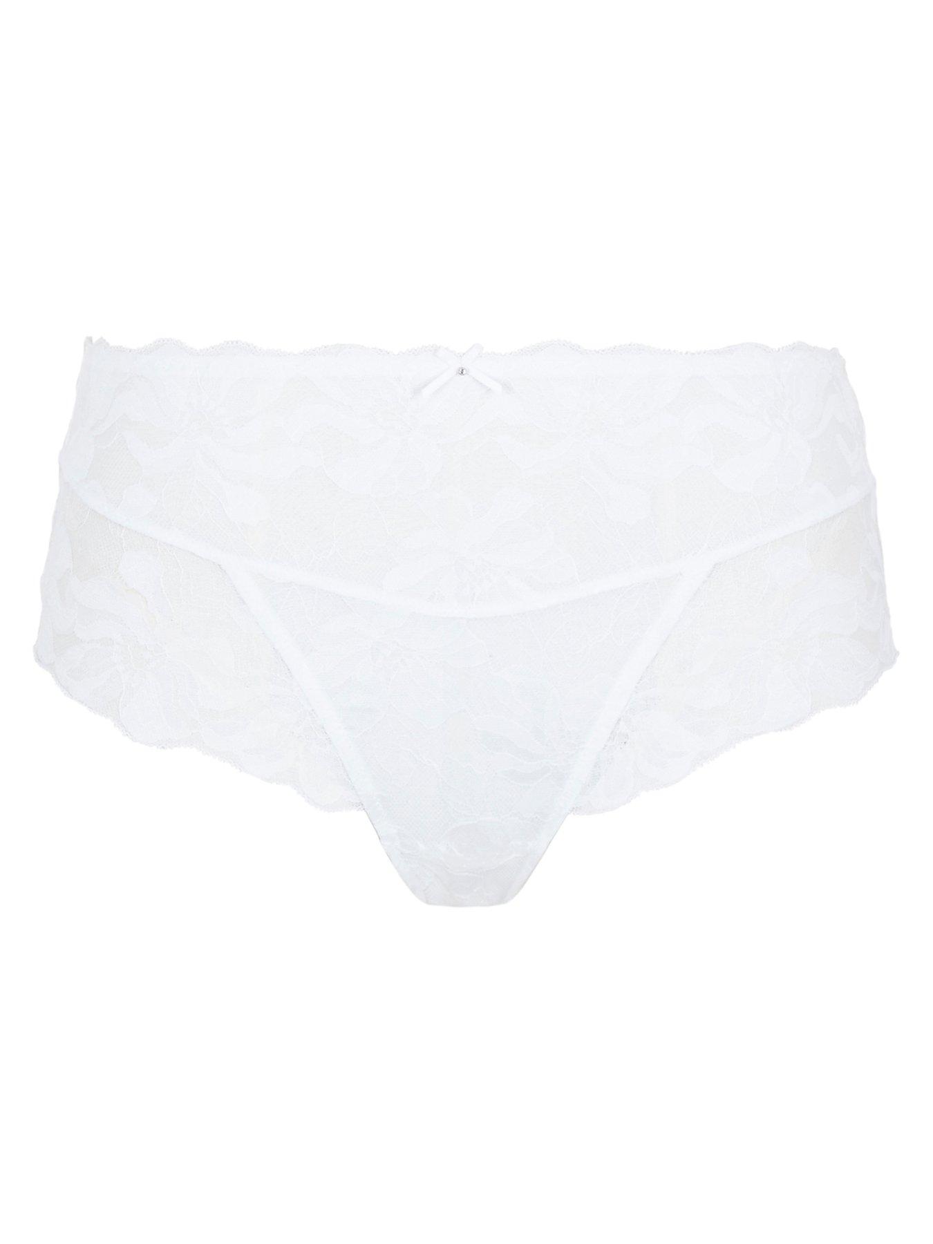 Image 5 of 5 of Panache Panache Evangeline White Deep Brief - White