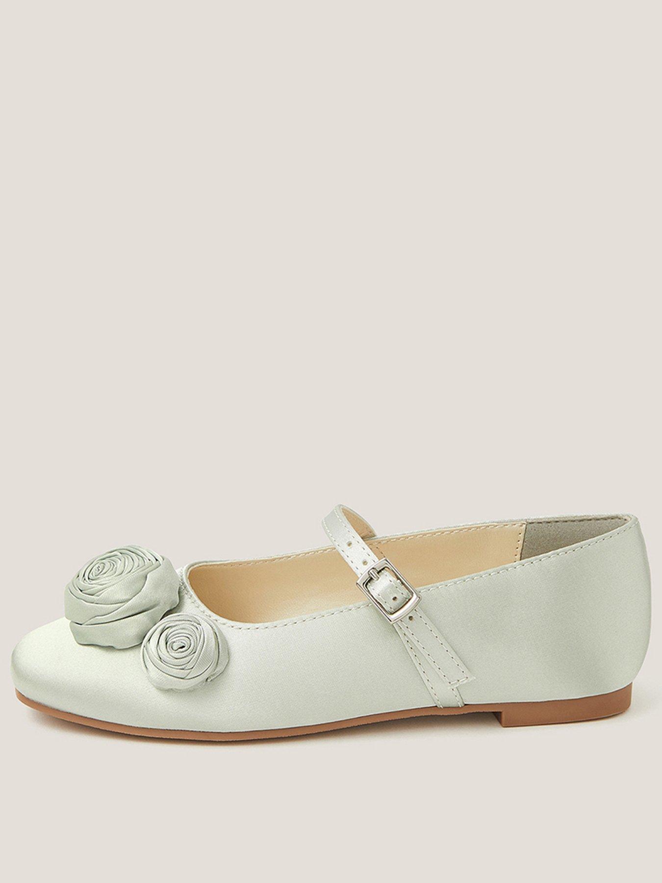 monsoon-girls-rosette-ballerina-shoes-light-green
