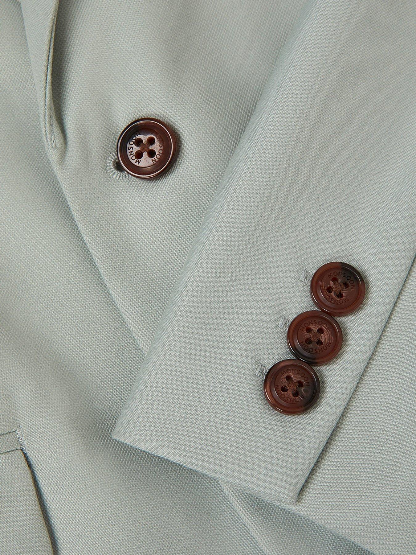Image 4 of 4 of Monsoon Boys Freddie Blazer - Light Green