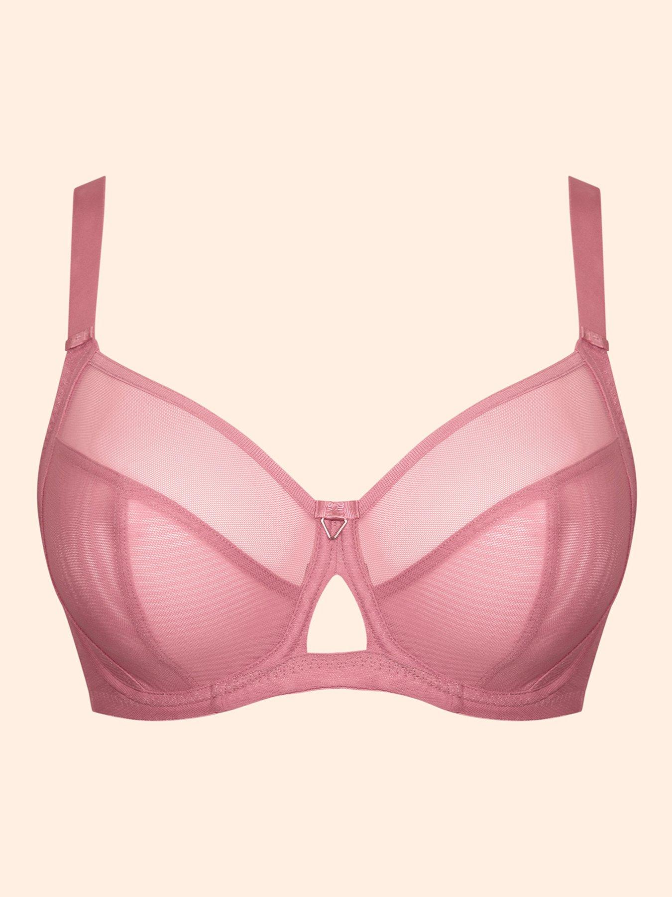 Image 6 of 6 of Curvy Kate Victory Side Support Balcony Bra - Rose Pink
