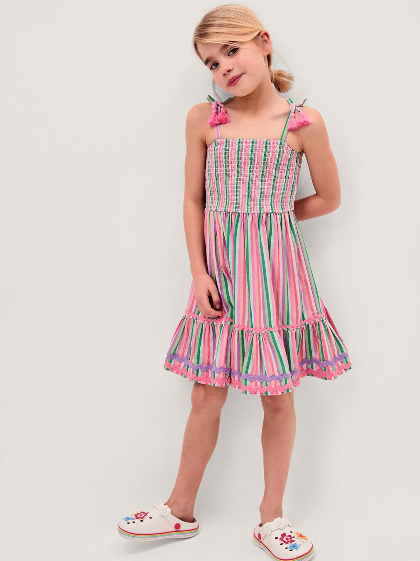 monsoon-girls-strappy-stripe-midi-dress-green
