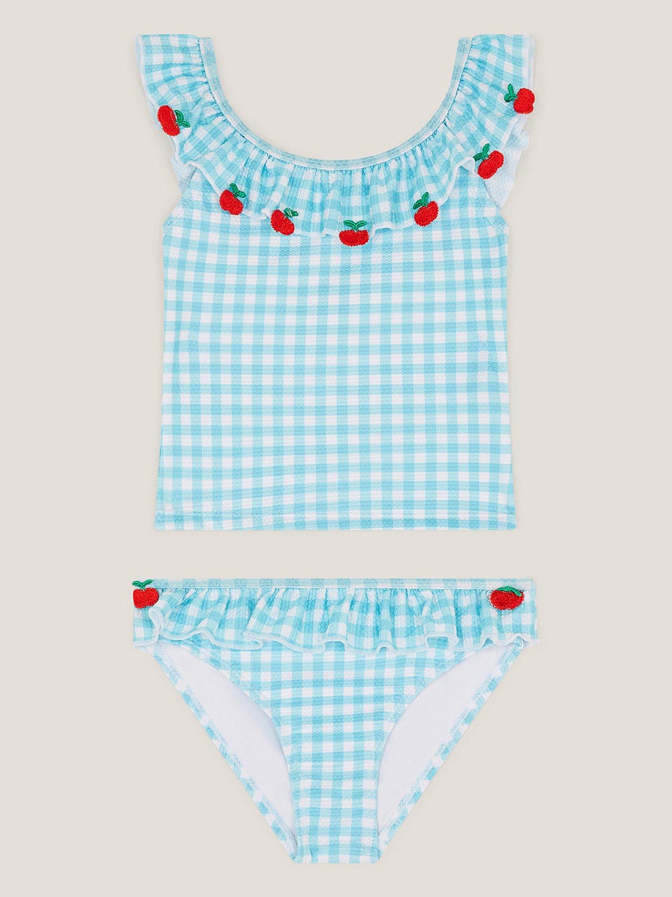 monsoon-girls-gingham-tankini-with-embroidery-green