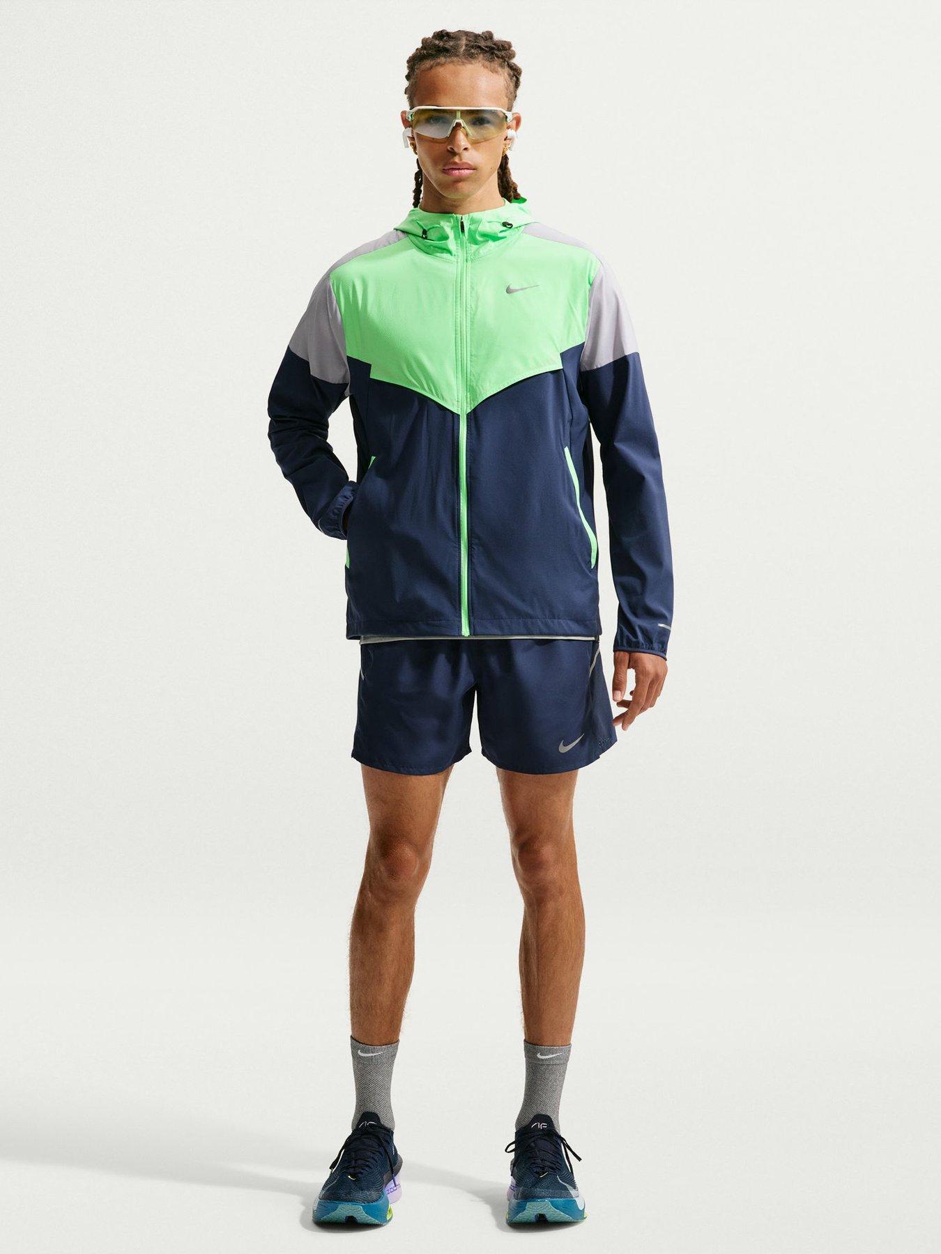 Nike Mens Impossibly Lightweight Windrunner Running Jacket - Navy