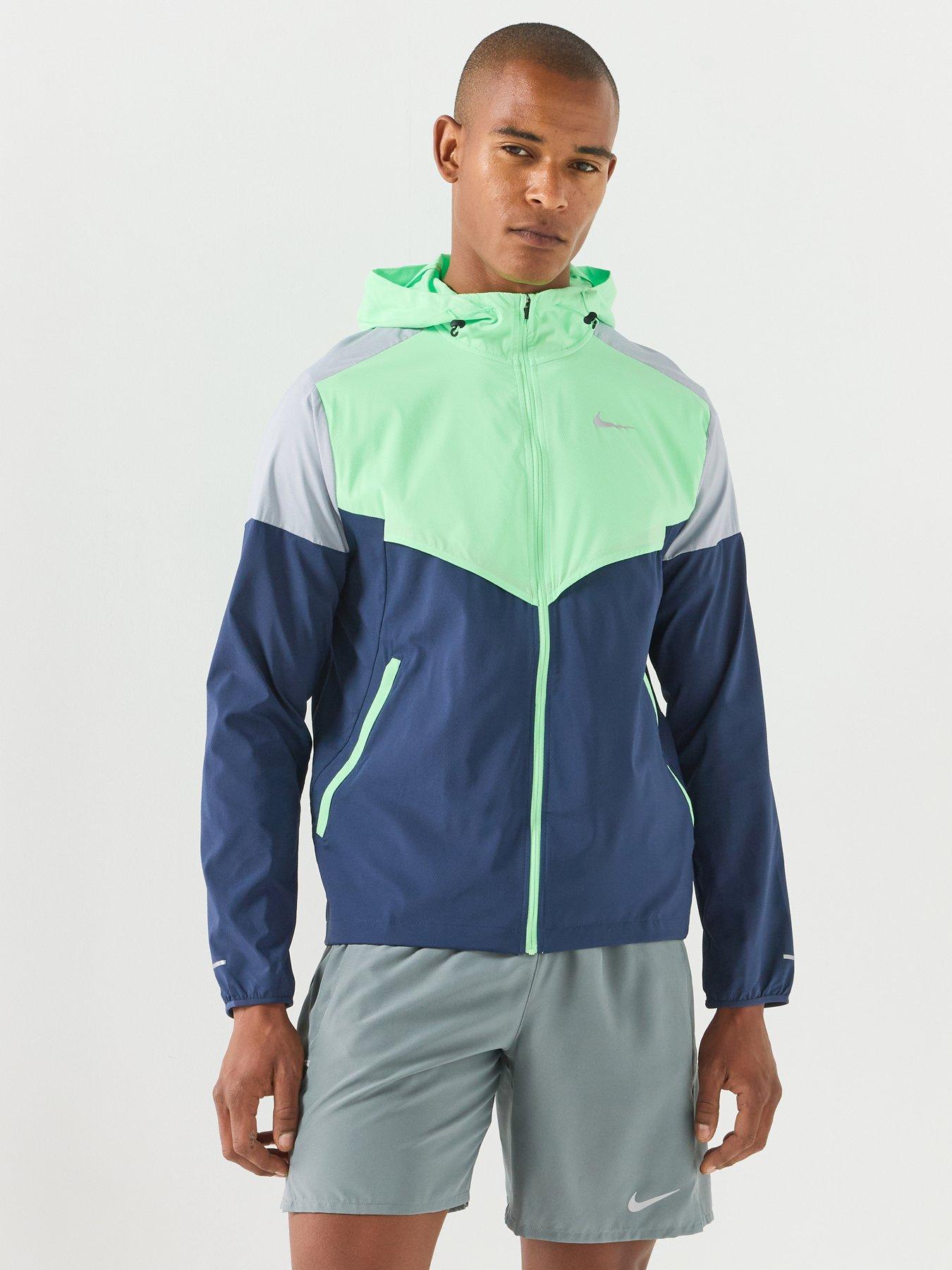 Nike Mens Impossibly Lightweight Windrunner Running Jacket - Navy