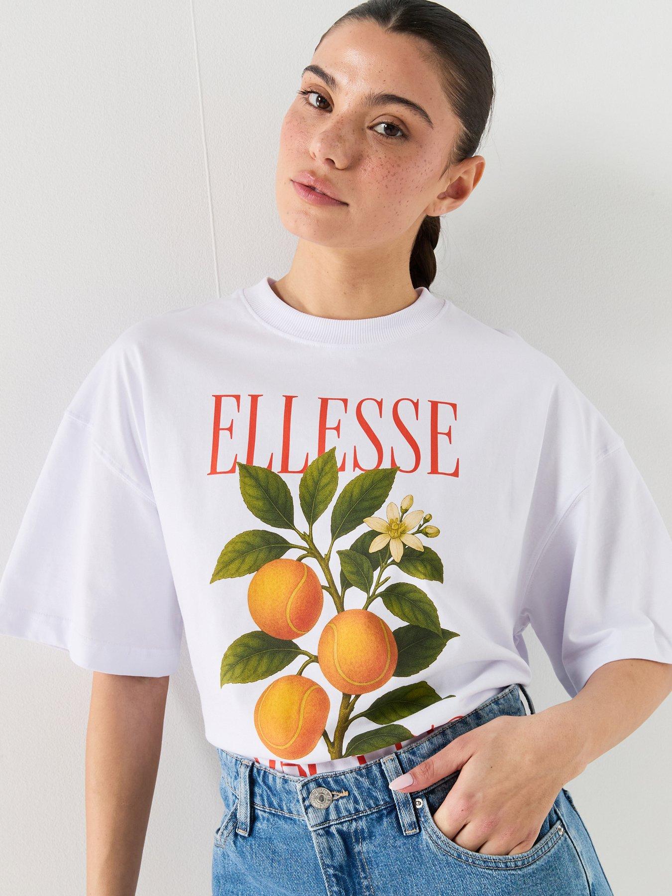  image of ellesse-womens-1959-tee-white