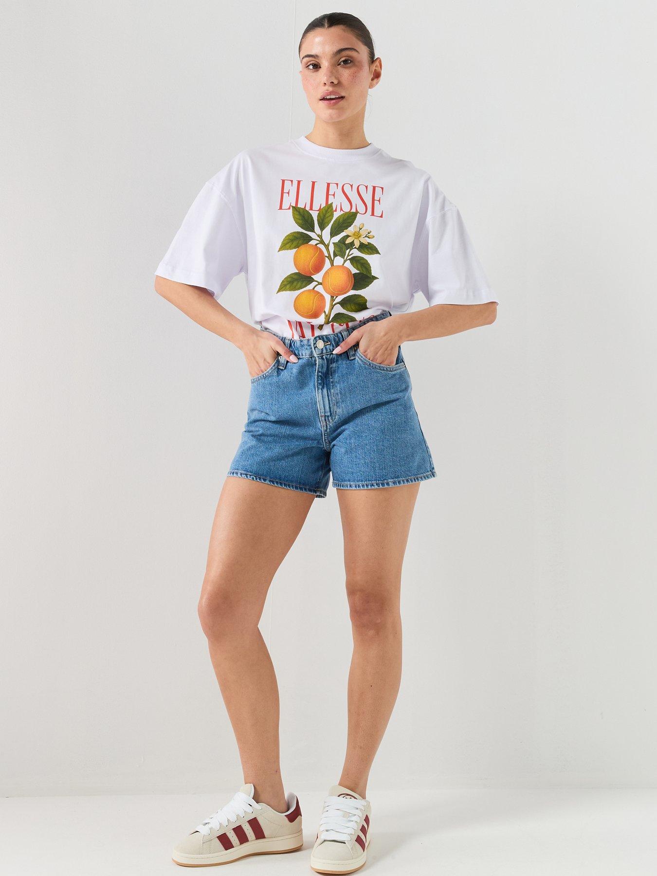  image of ellesse-womens-1959-tee-white