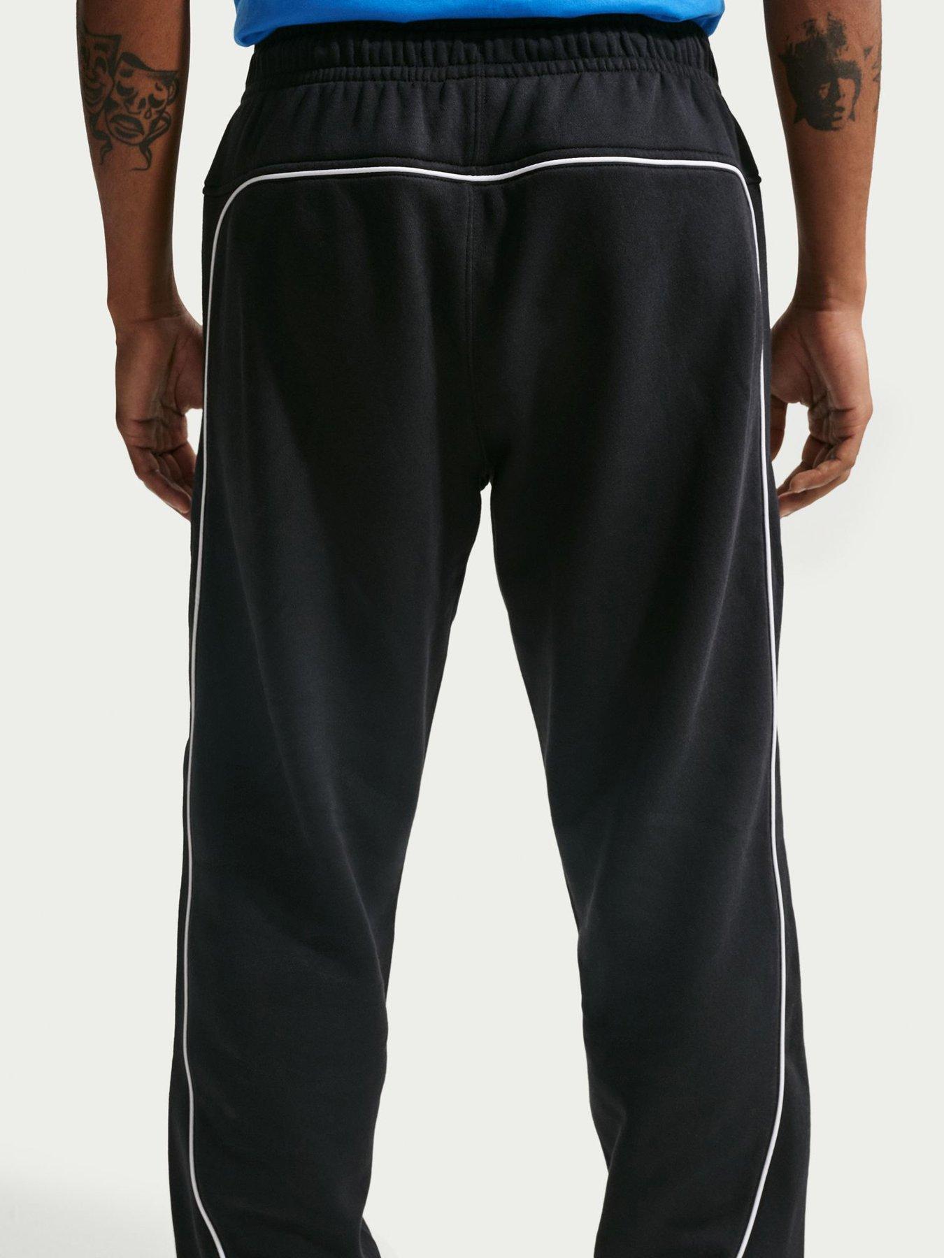 Image 4 of 5 of Nike Mens Sportswear Air Piped Joggers - Black