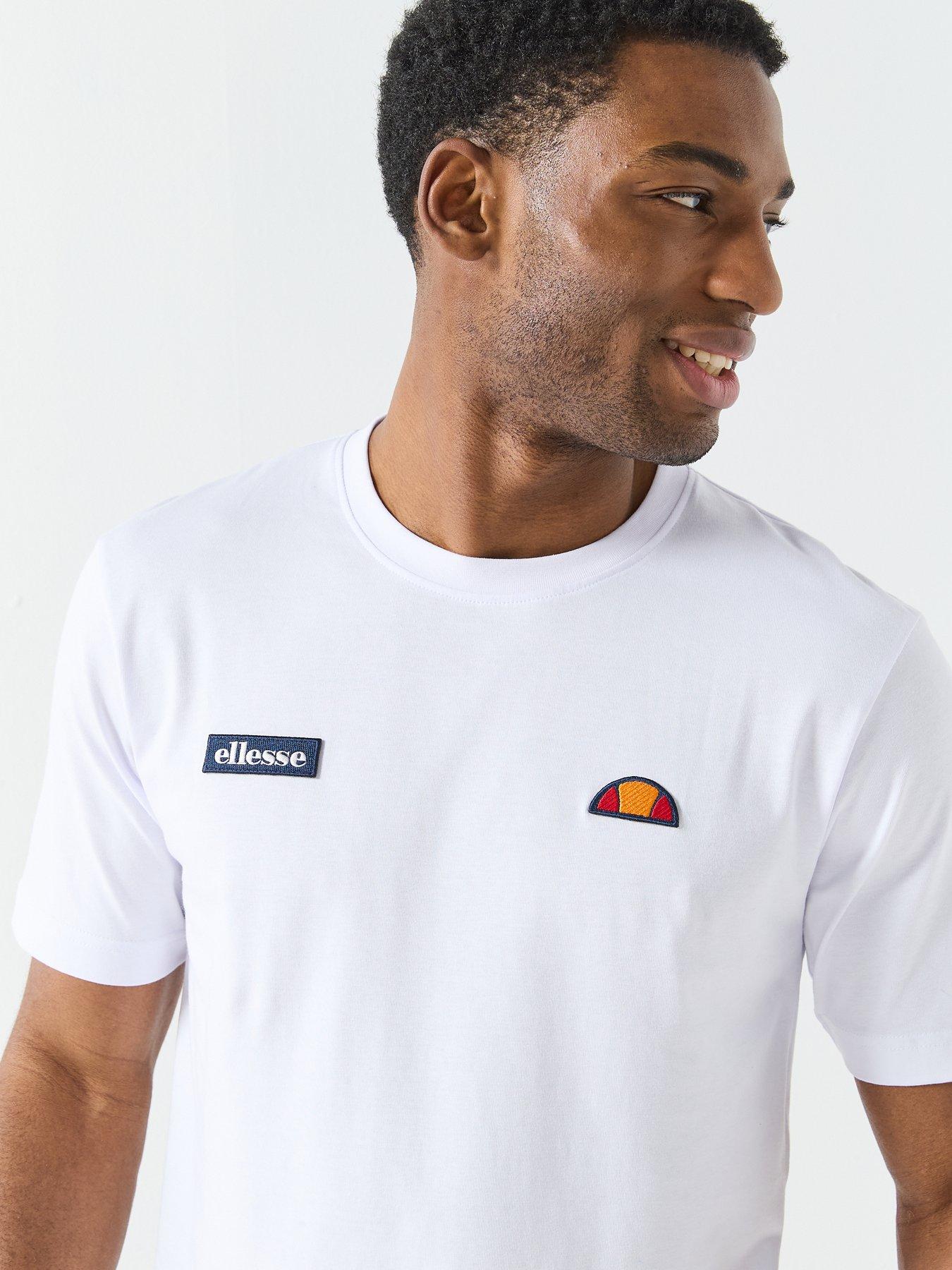  image of ellesse-mens-floran-tee-white