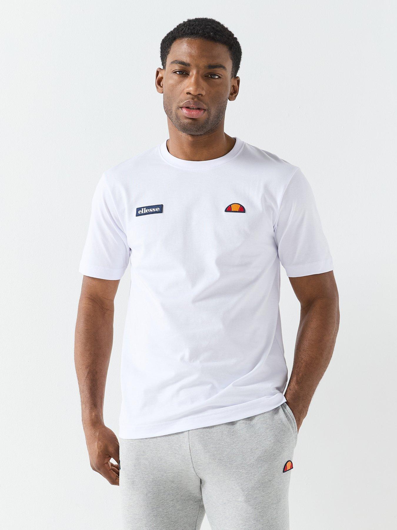  image of ellesse-mens-floran-tee-white