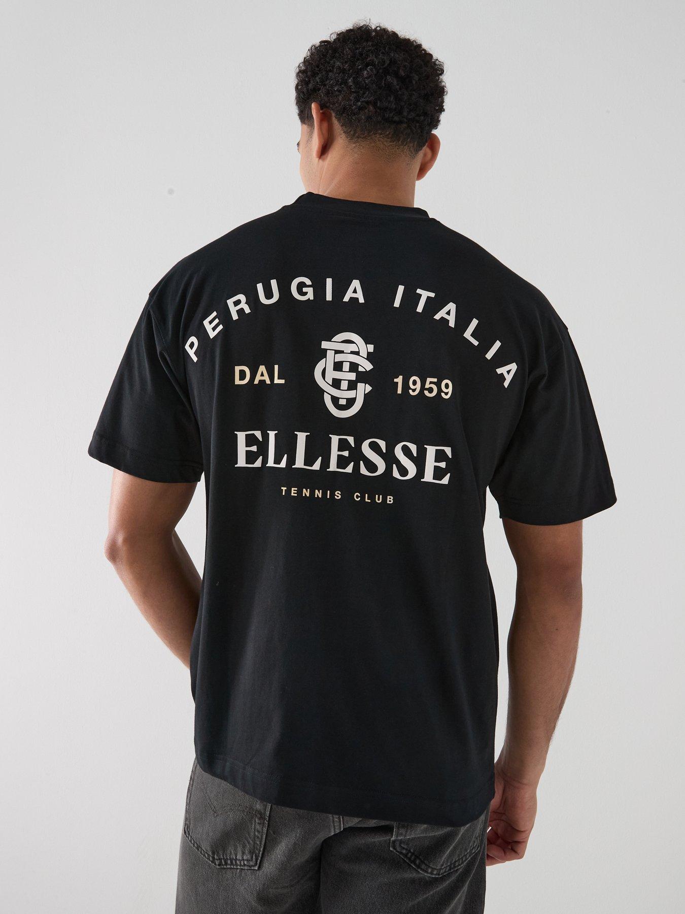 stillFront image of ellesse-mens-dal-1959-tee-black