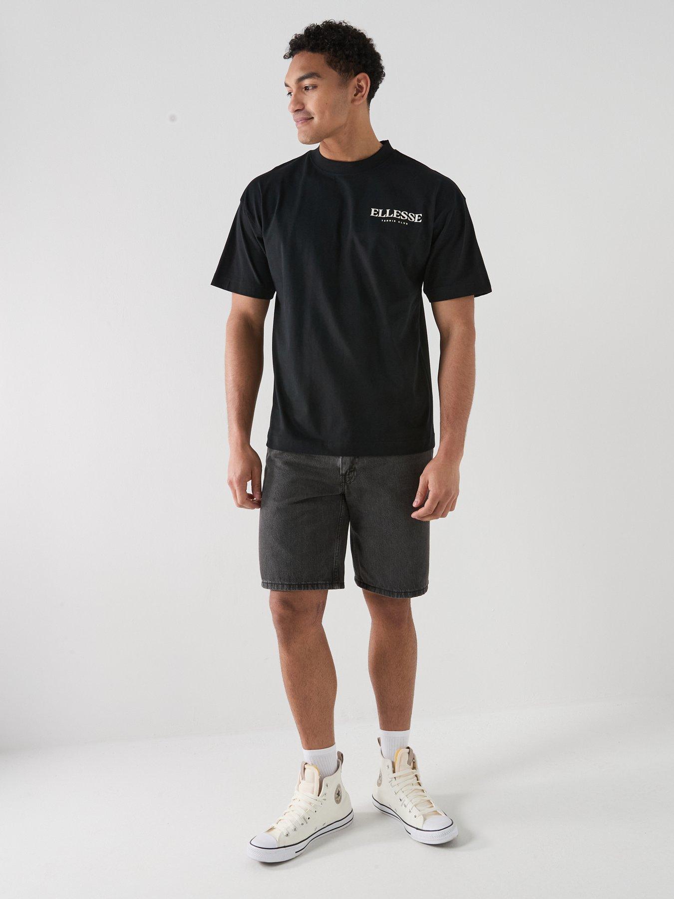  image of ellesse-mens-dal-1959-tee-black