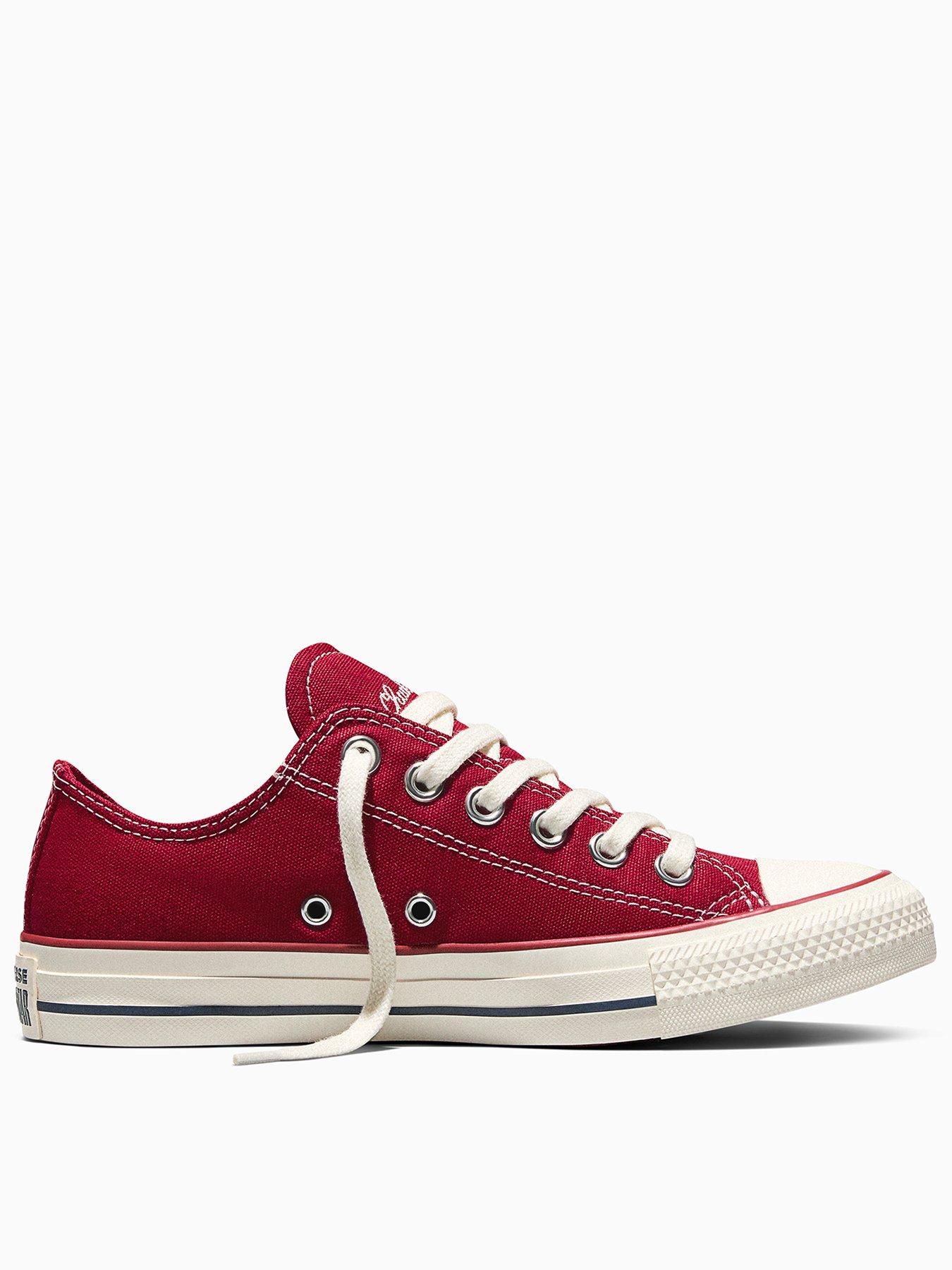 Converse Womens Chuck Taylor All Star Trainers - Dark Red