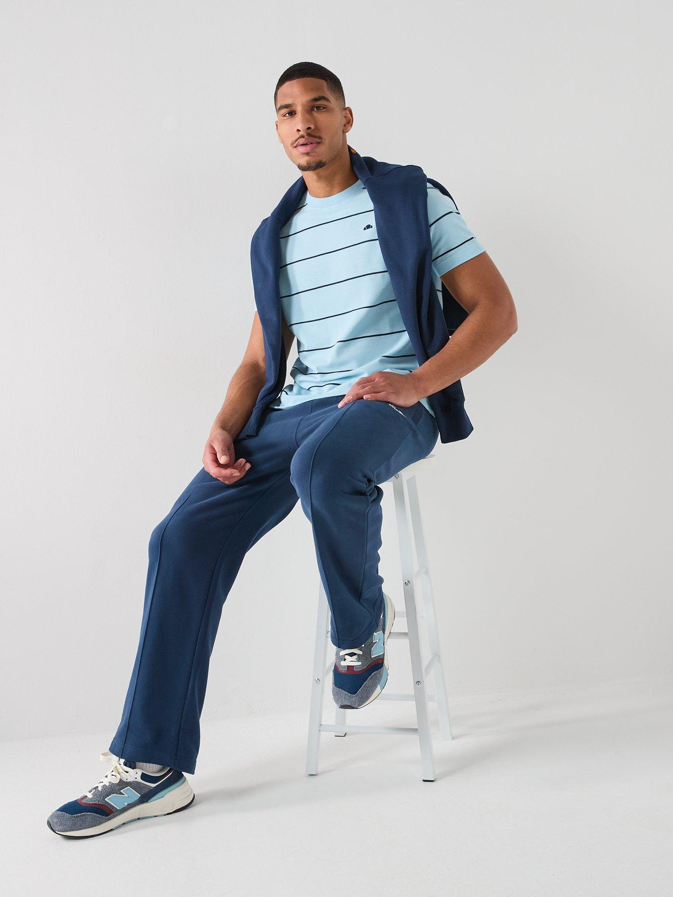 Image 5 of 5 of Ellesse Mens Verri Tee - Light Blue