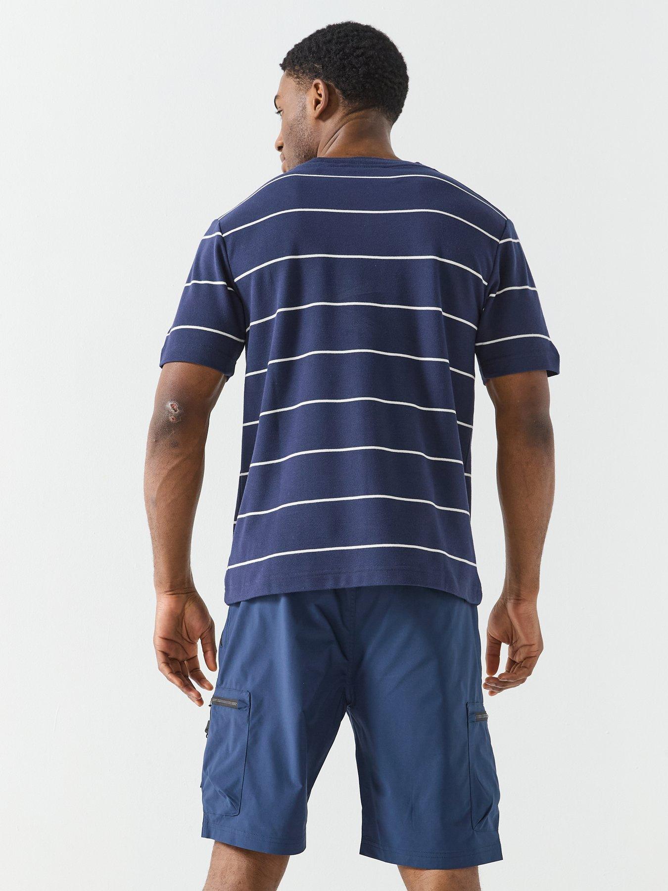 Image 2 of 4 of Ellesse Mens Verri T-Shirt - Navy