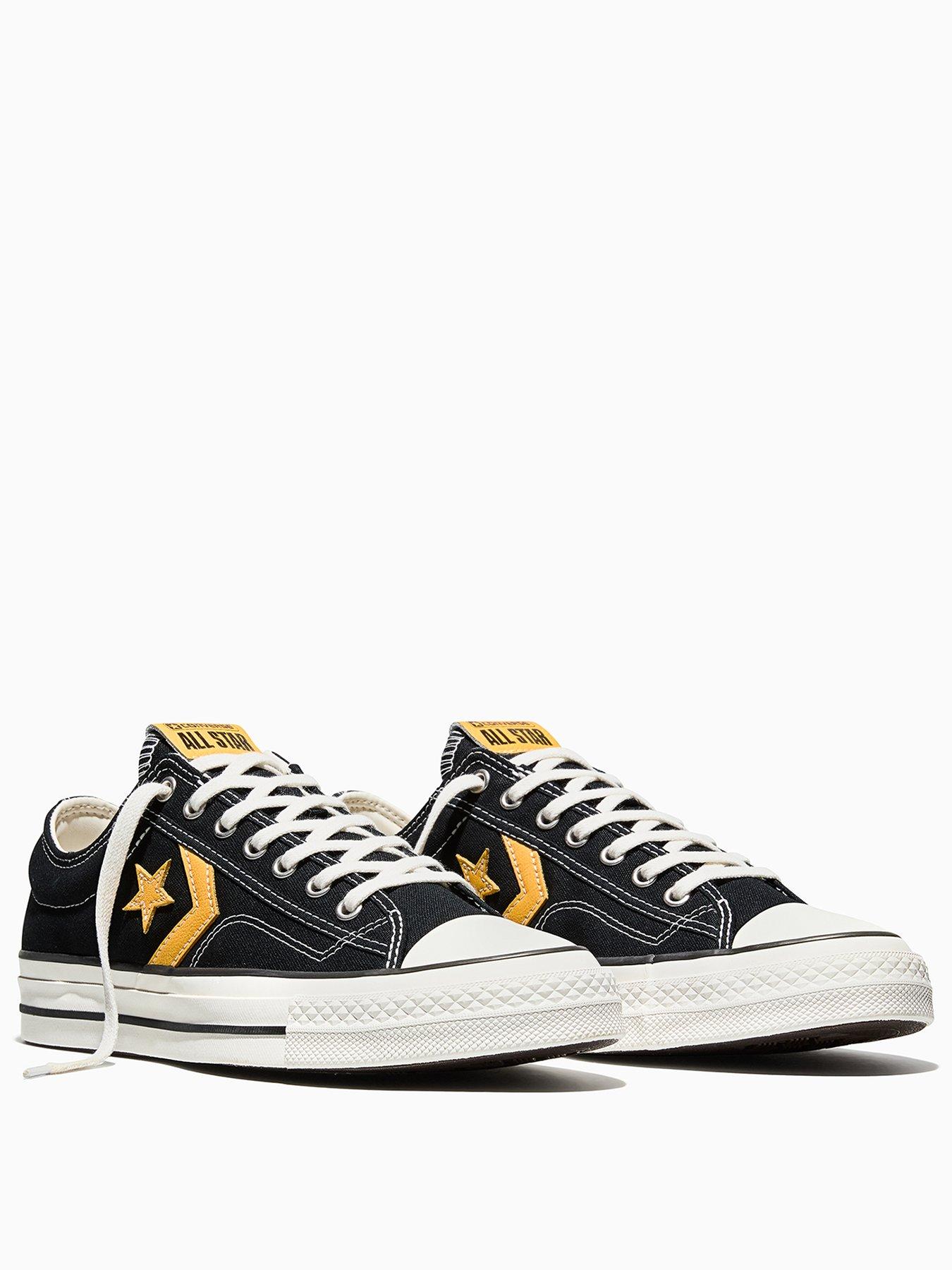  image of converse-mens-star-player-76-trainers-black