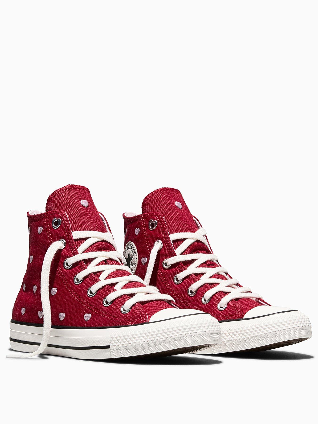 Image 2 of 7 of Converse Junior Chuck Taylor All Star Trainers - Dark Red