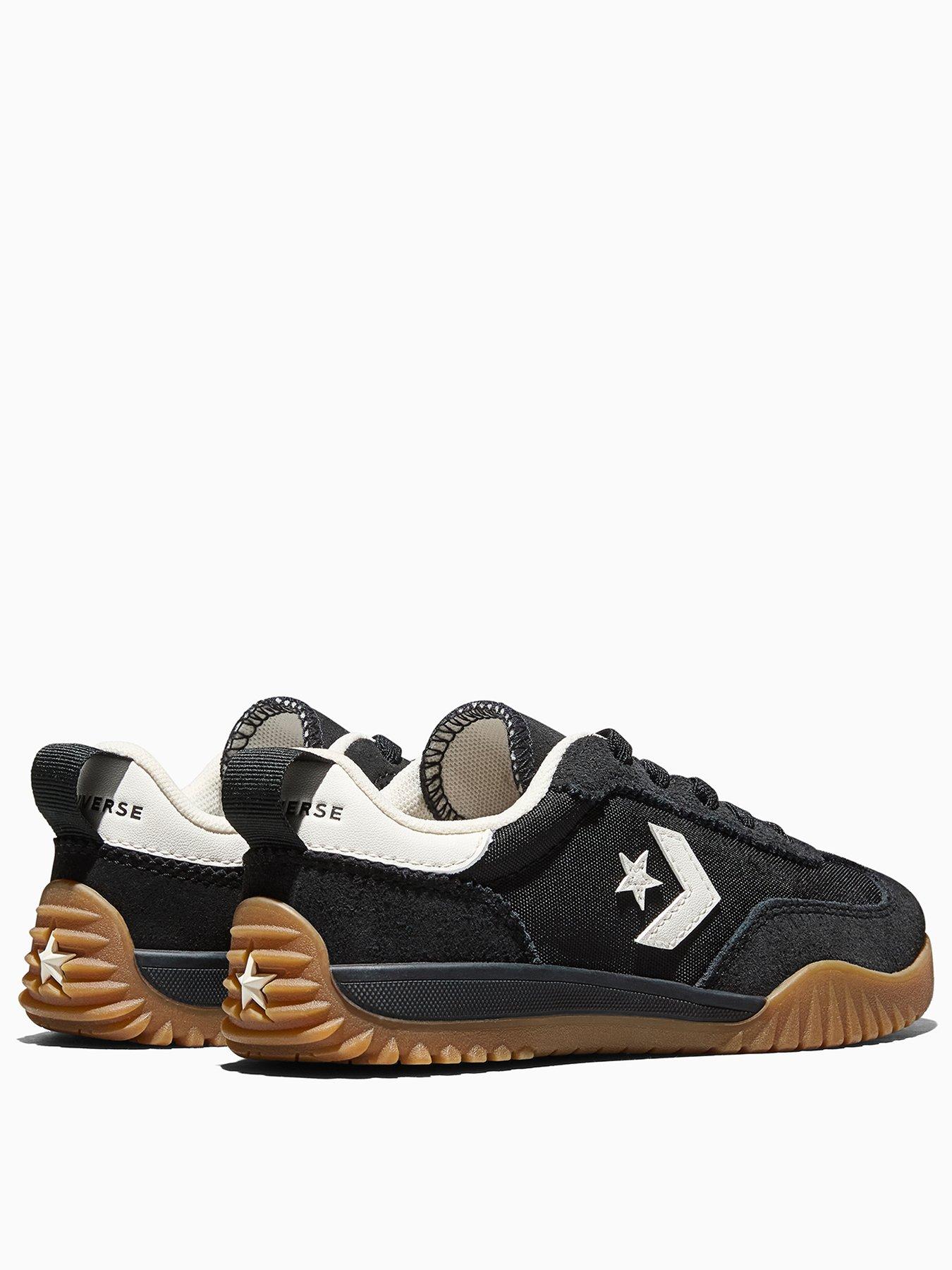 Image 3 of 6 of Converse Kids Run Star Trainers - Black