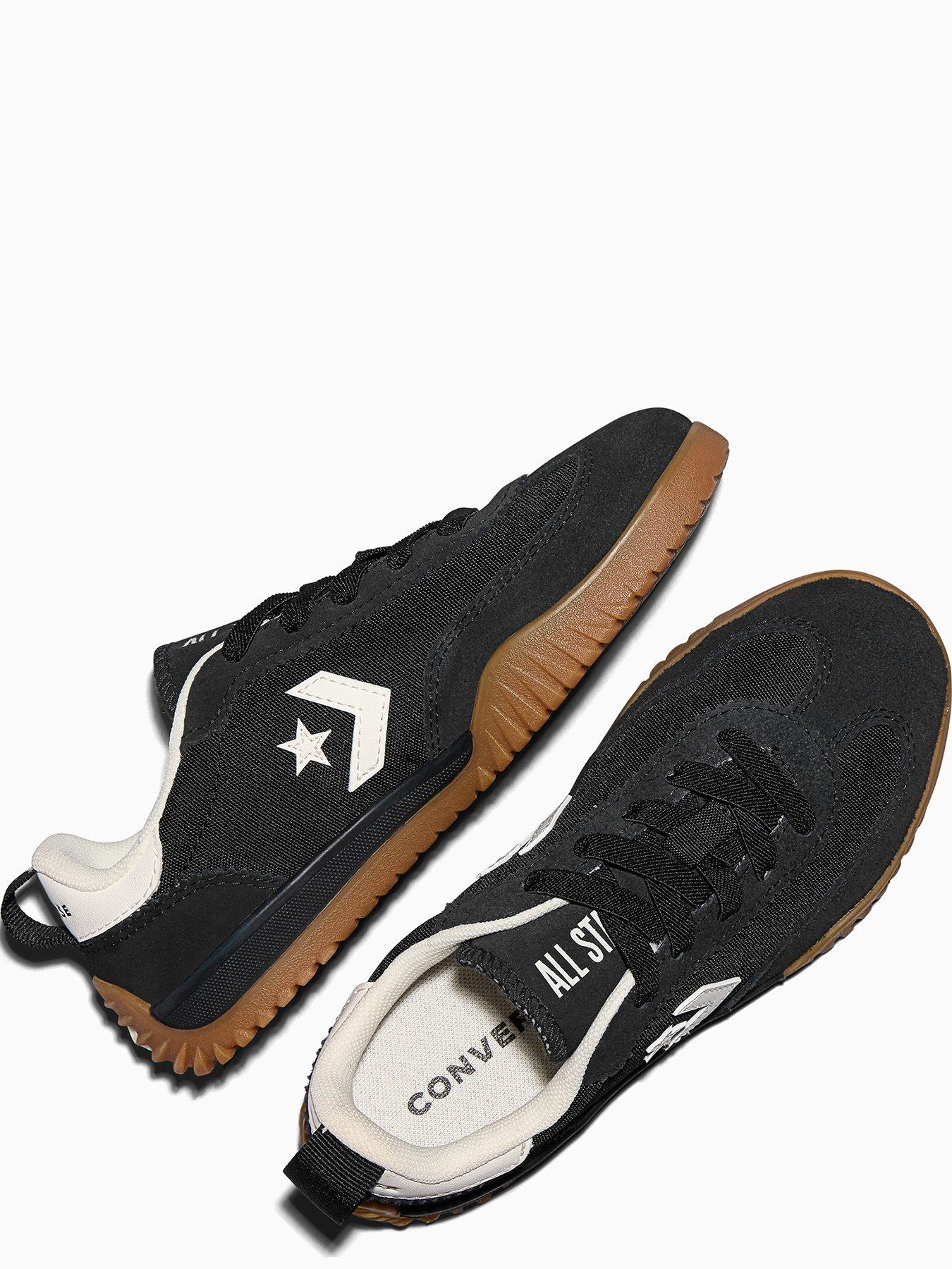 Image 4 of 6 of Converse Kids Run Star Trainers - Black
