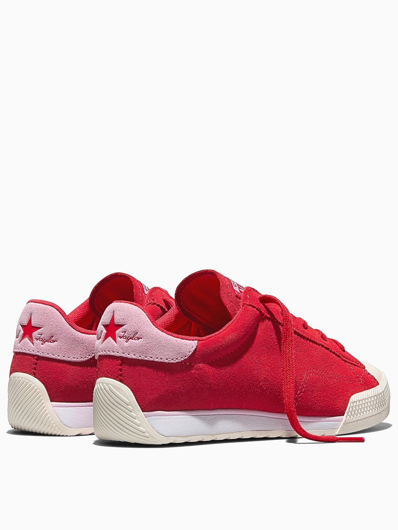 Image 3 of 6 of Converse Junior Chuck Taylor Lo Trainers - Red